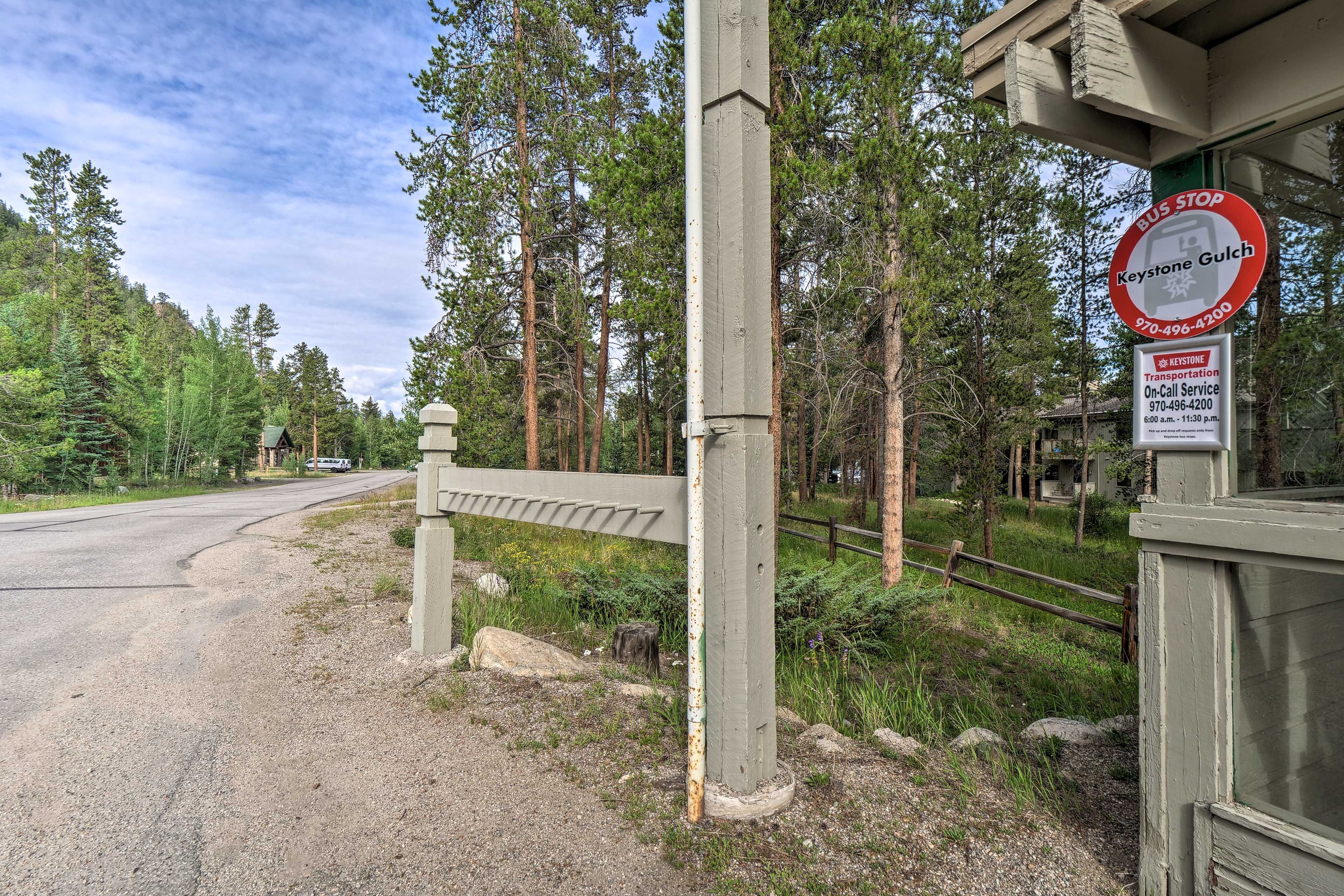 Nearby Bus Stop