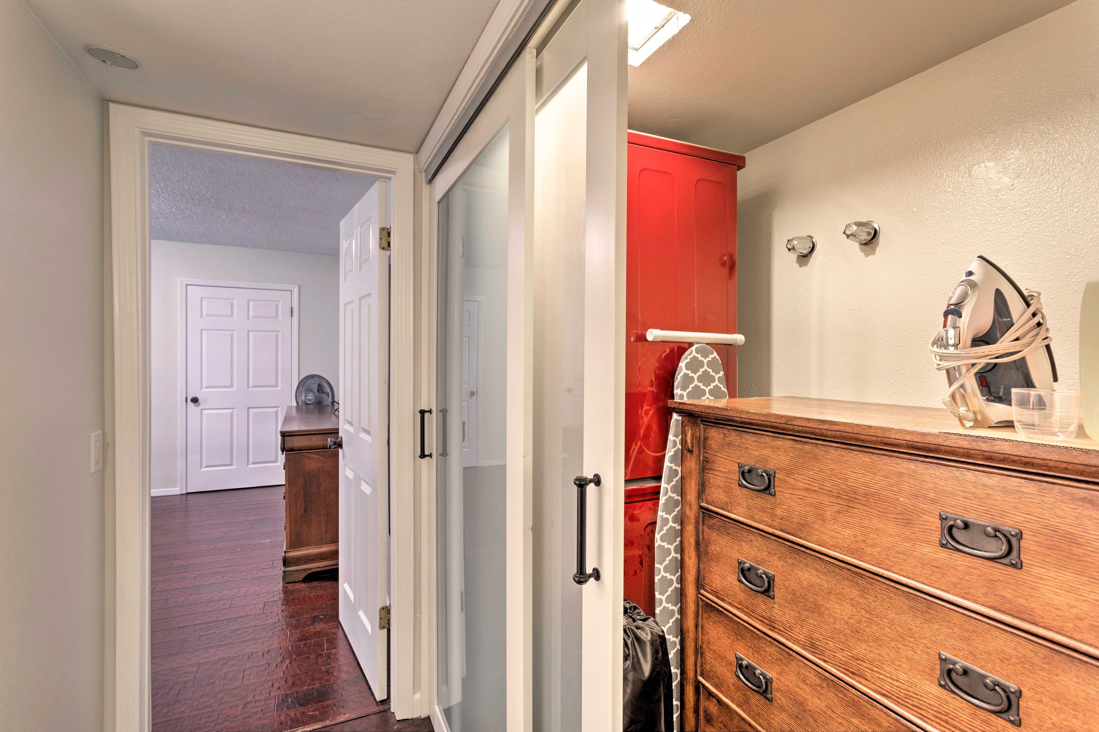 Laundry Closet | Laundry Detergent | Iron & Board