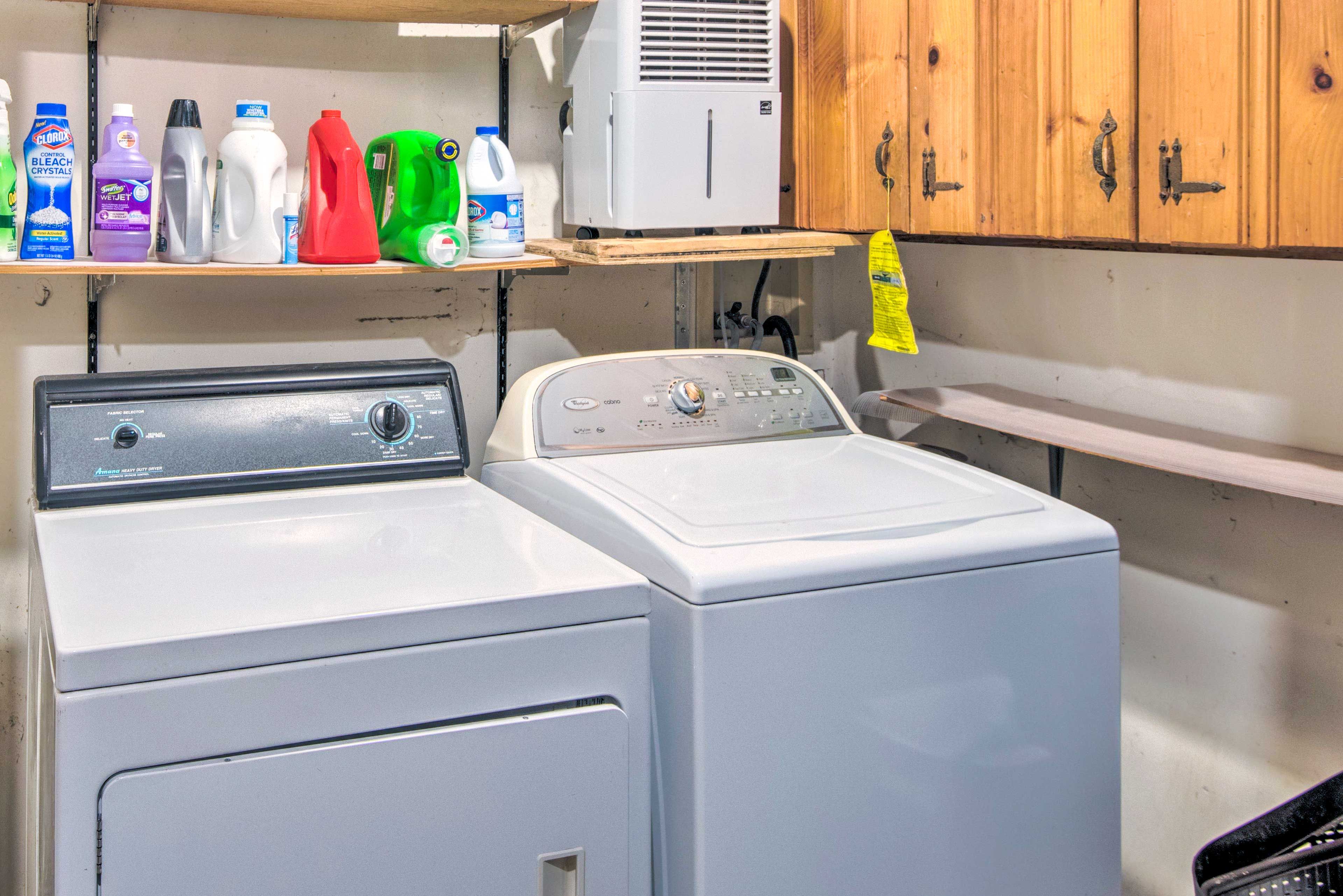 Washer/Dryer | Iron/Board