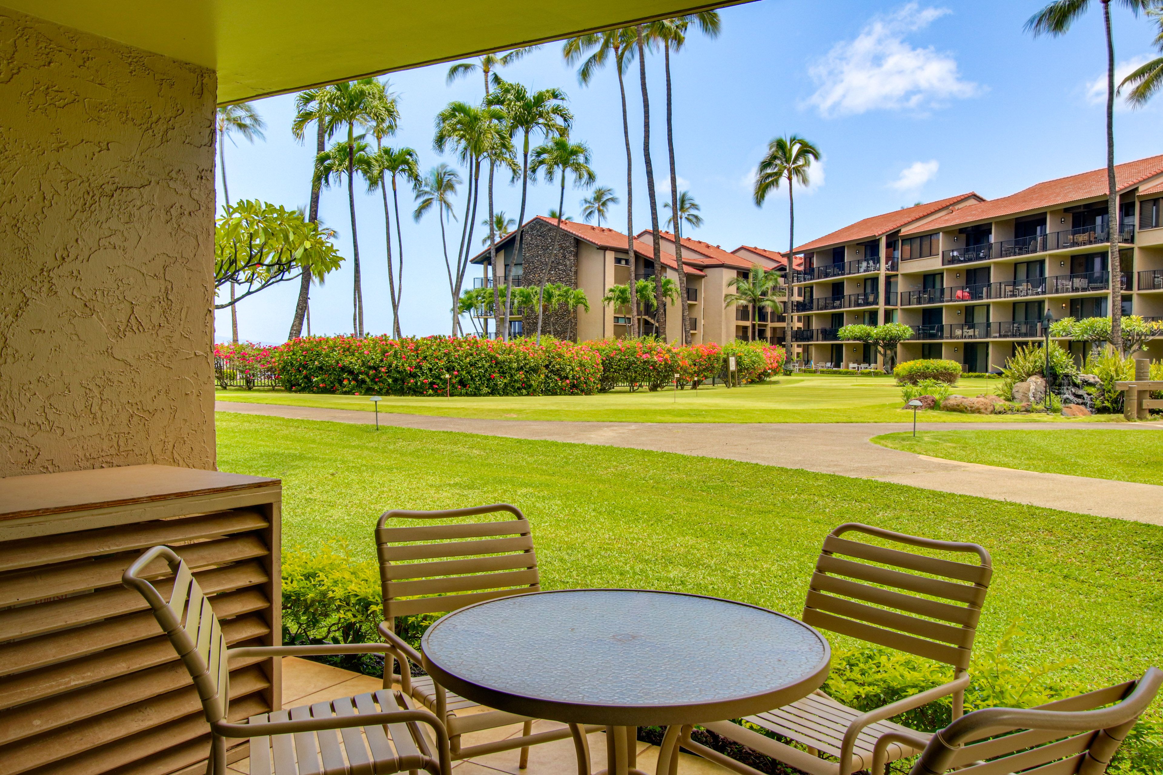 Private Covered Patio