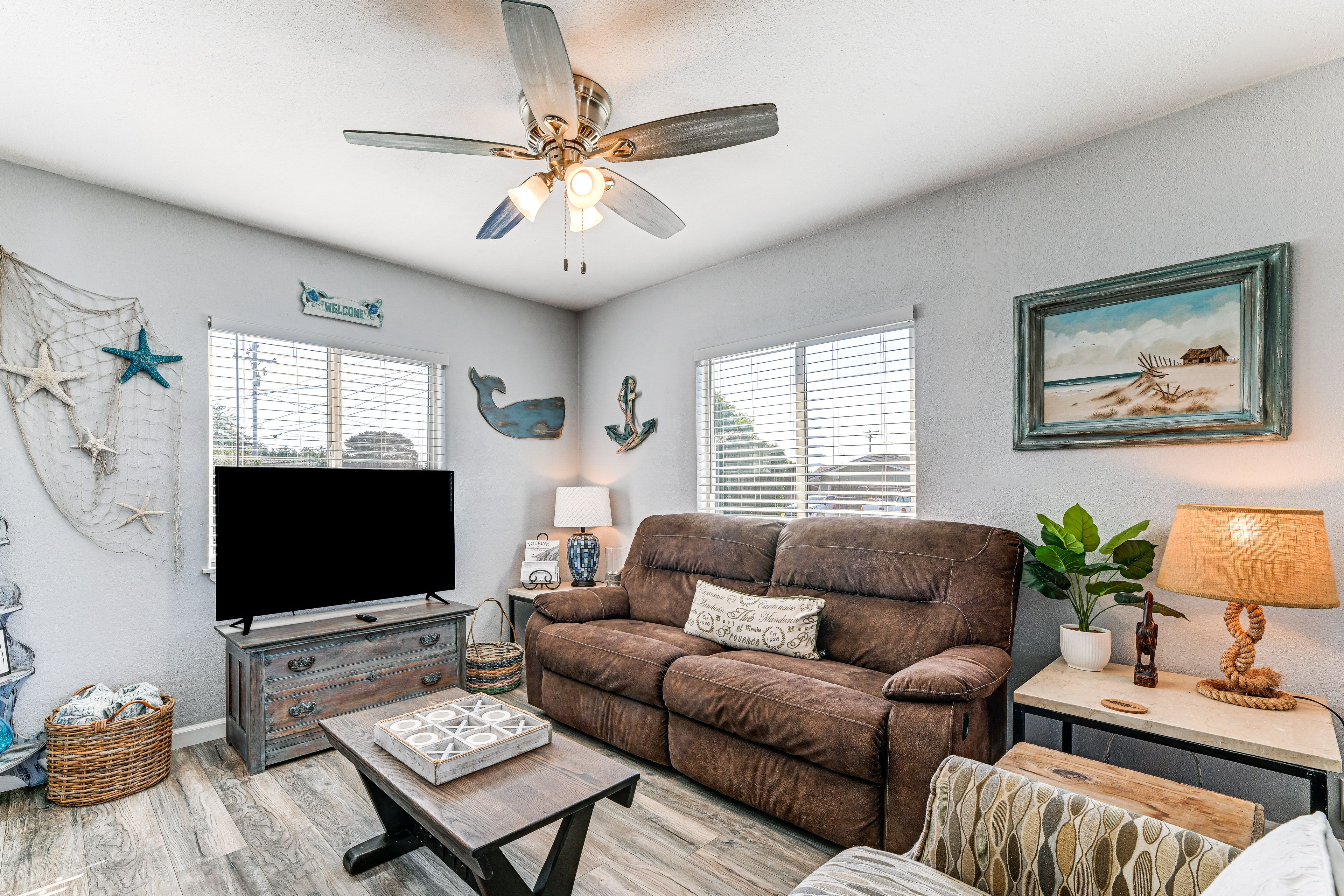 Crescent City Vacation Rental | 2BR | 1BA | 4 Steps to Enter | 1,000 Sq Ft
