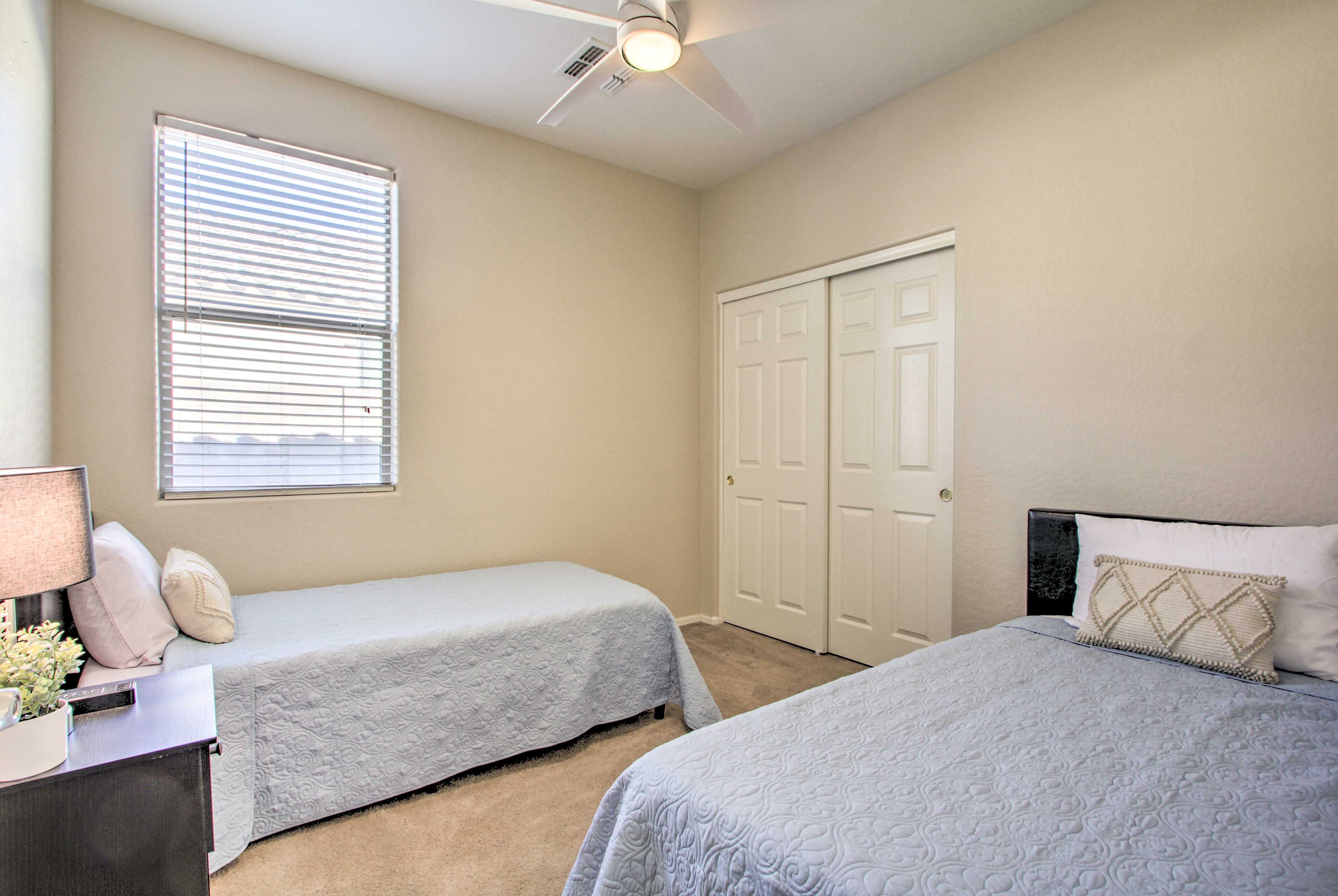 Bedroom 4 | 2 Twin Beds