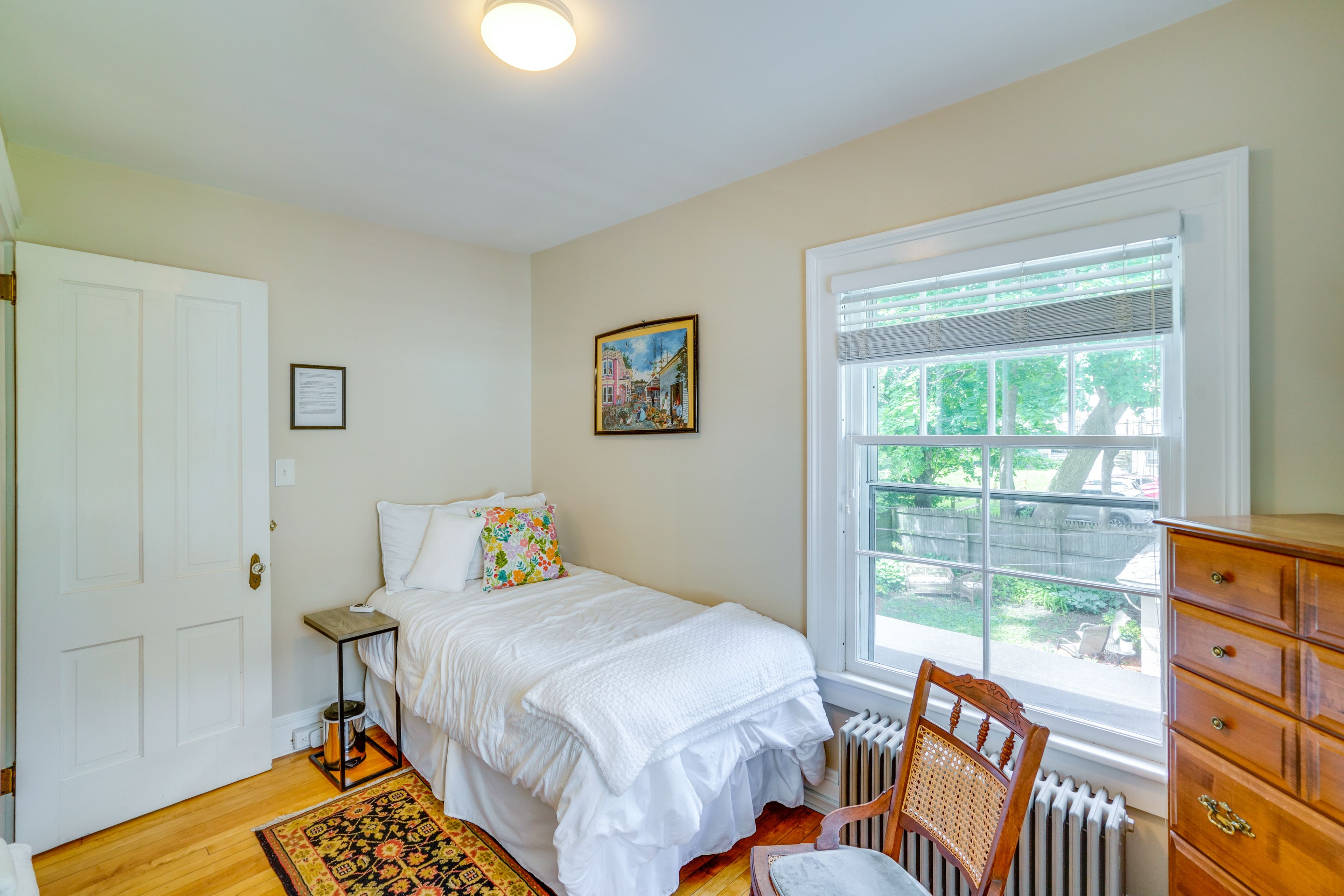 Bedroom 4 | 2nd Floor | Twin Bed | Window A/C Unit