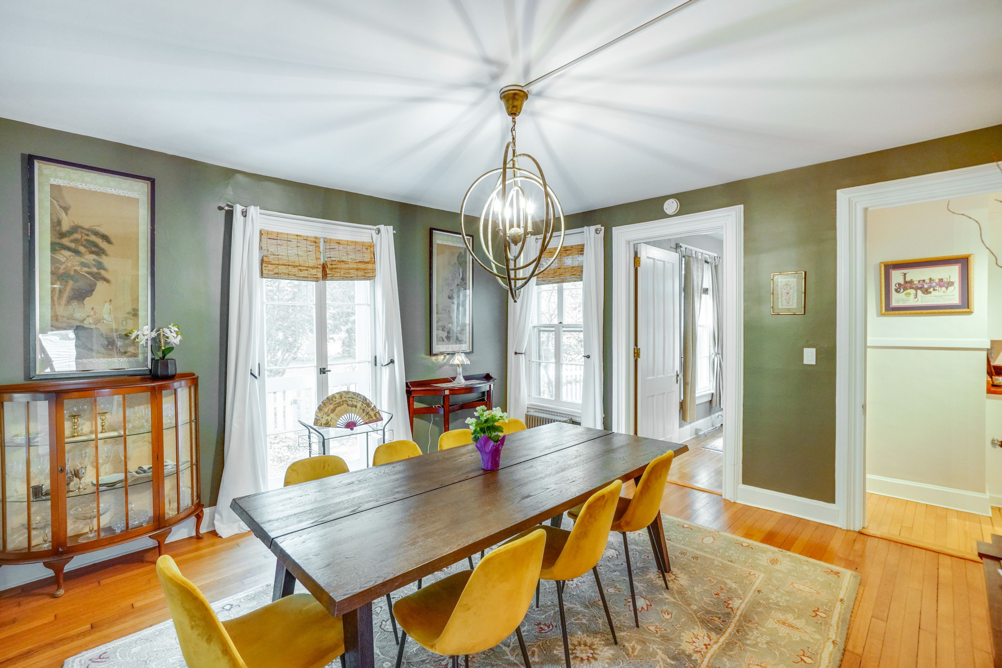 Dining Room | Dishware & Flatware Provided | 1st Floor