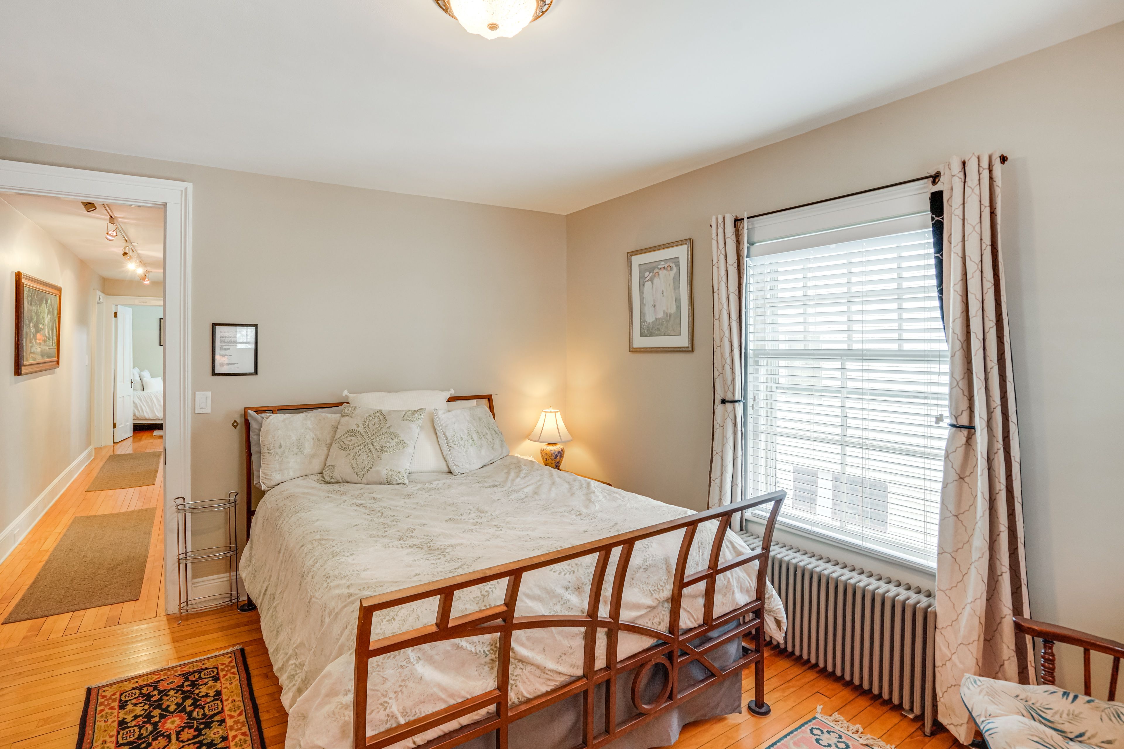 Bedroom 3 | 2nd Floor | Queen Bed | Smart TV | Window A/C Unit