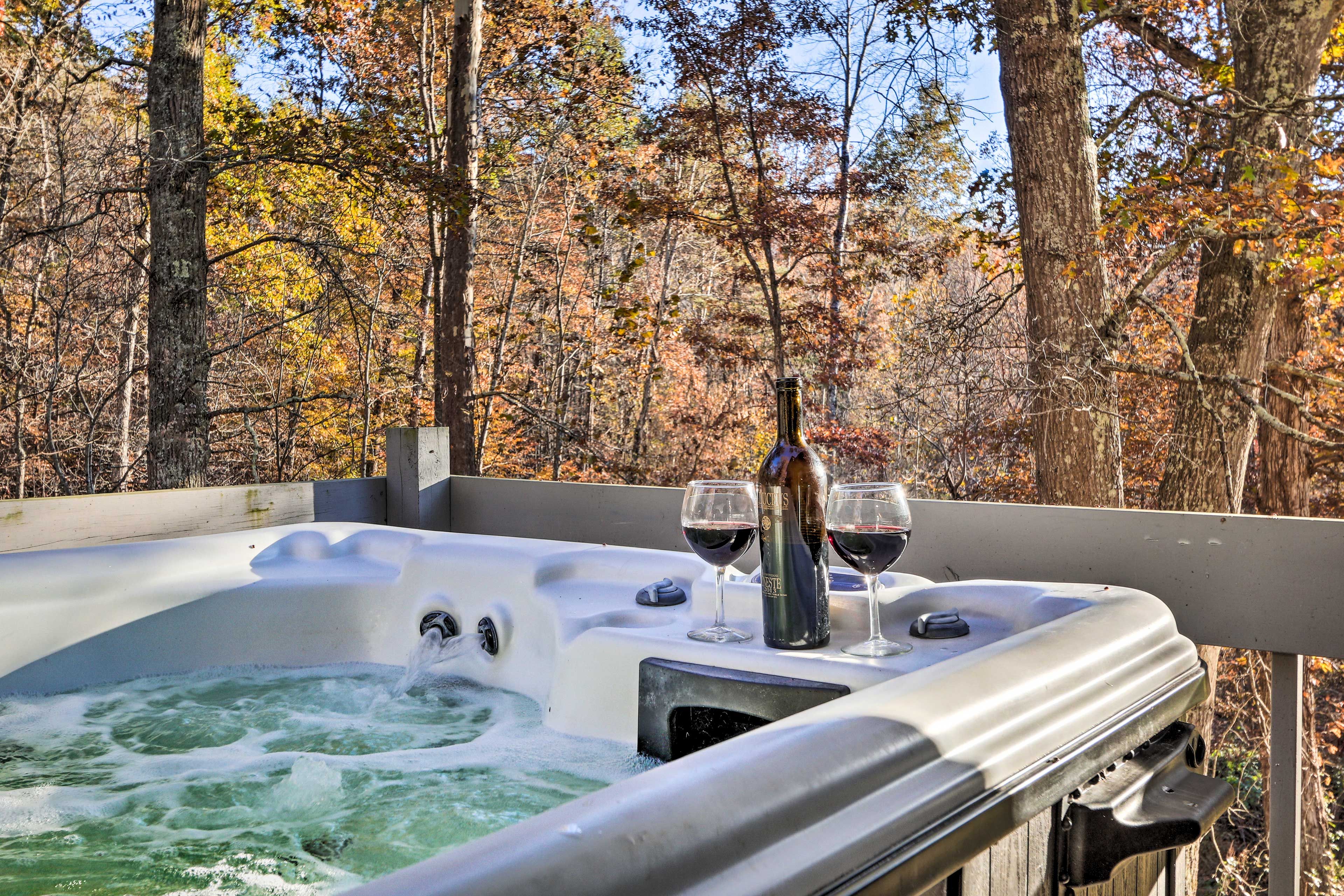 Deck | Private Hot Tub