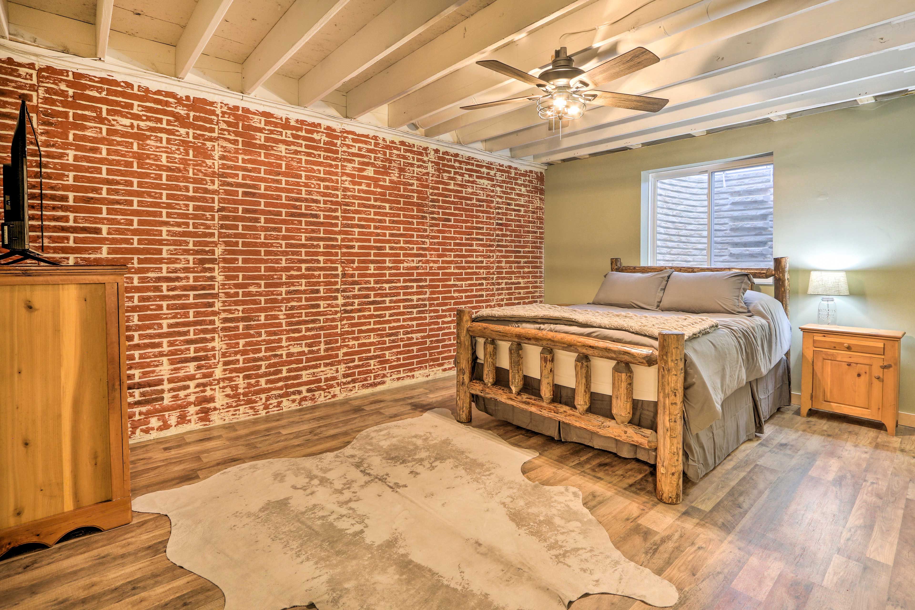 Bedroom 4 | King Bed | Basement