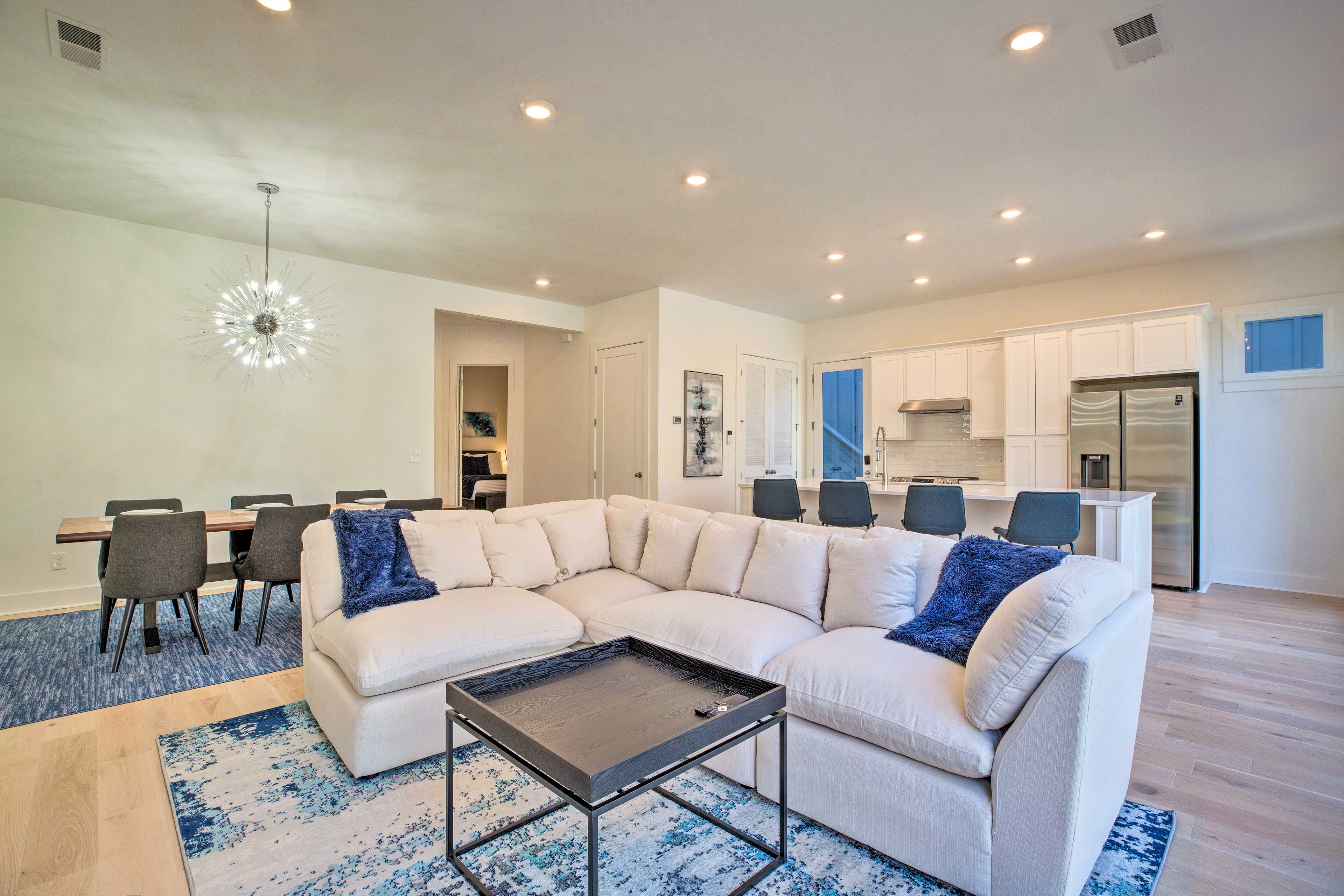 Living Room | Central Air Conditioning & Heating
