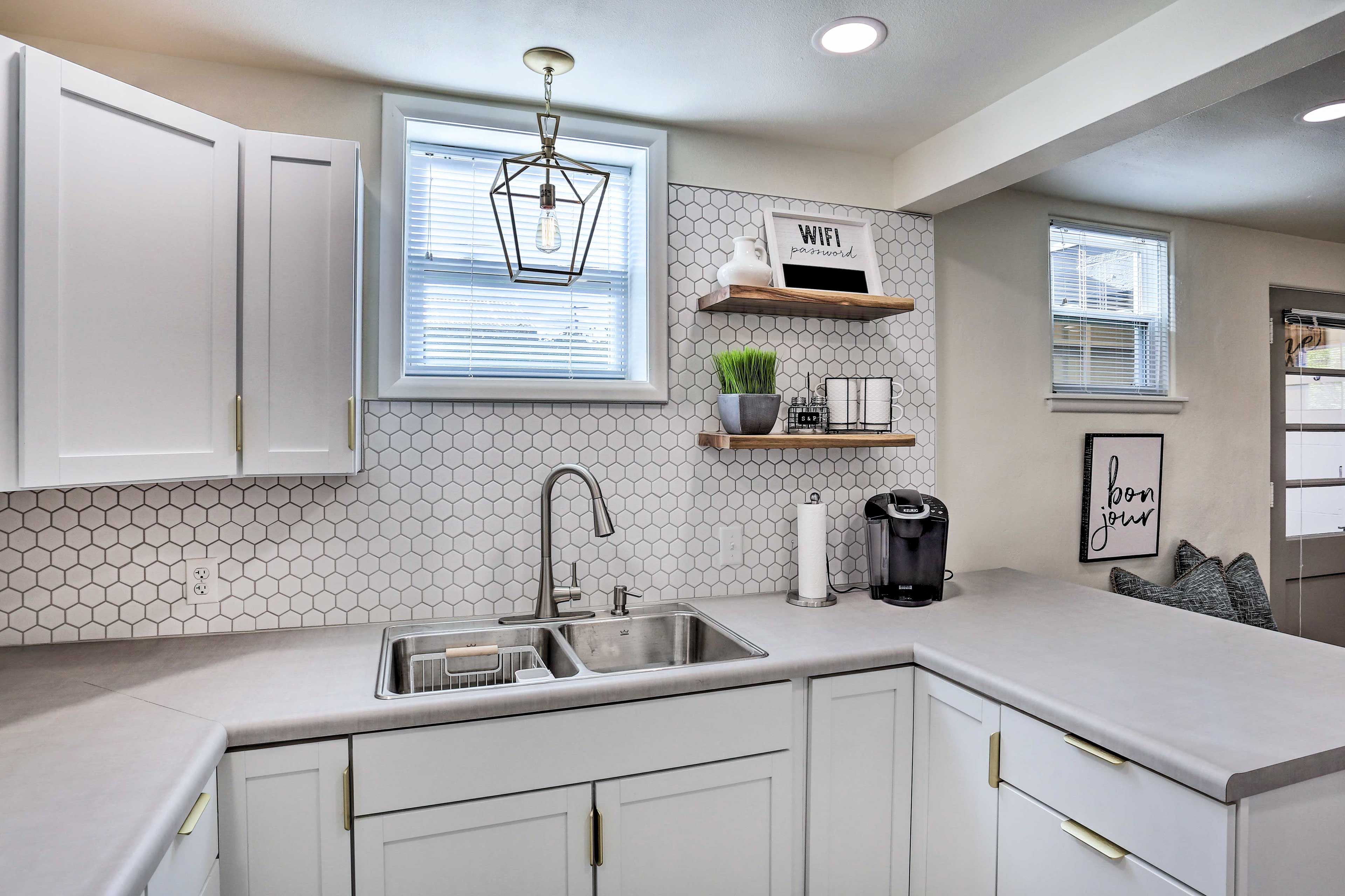 Kitchen | Basic Cooking Essentials | Dishware & Flatware Provided