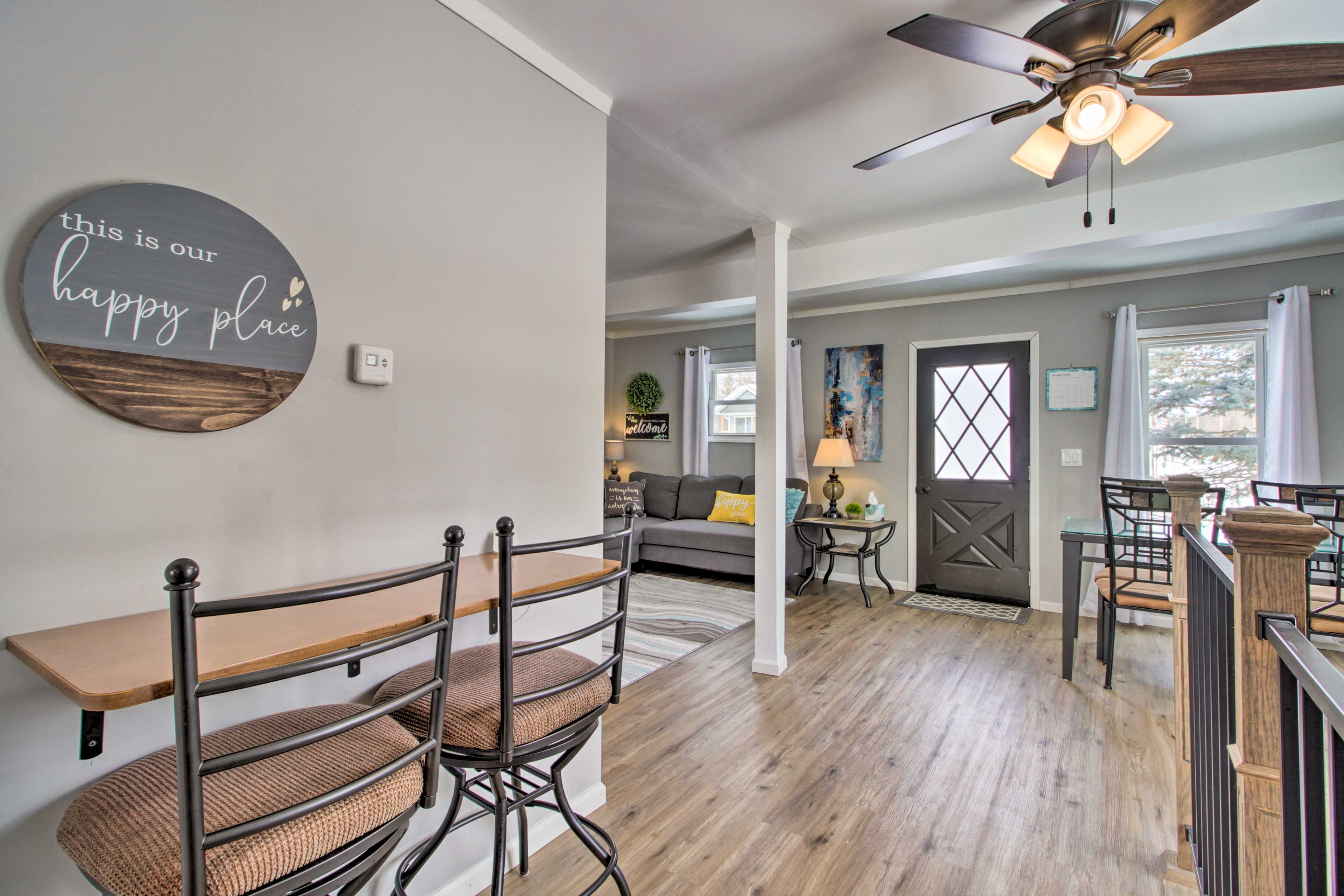 Dining Area | 1,150 Sq Ft