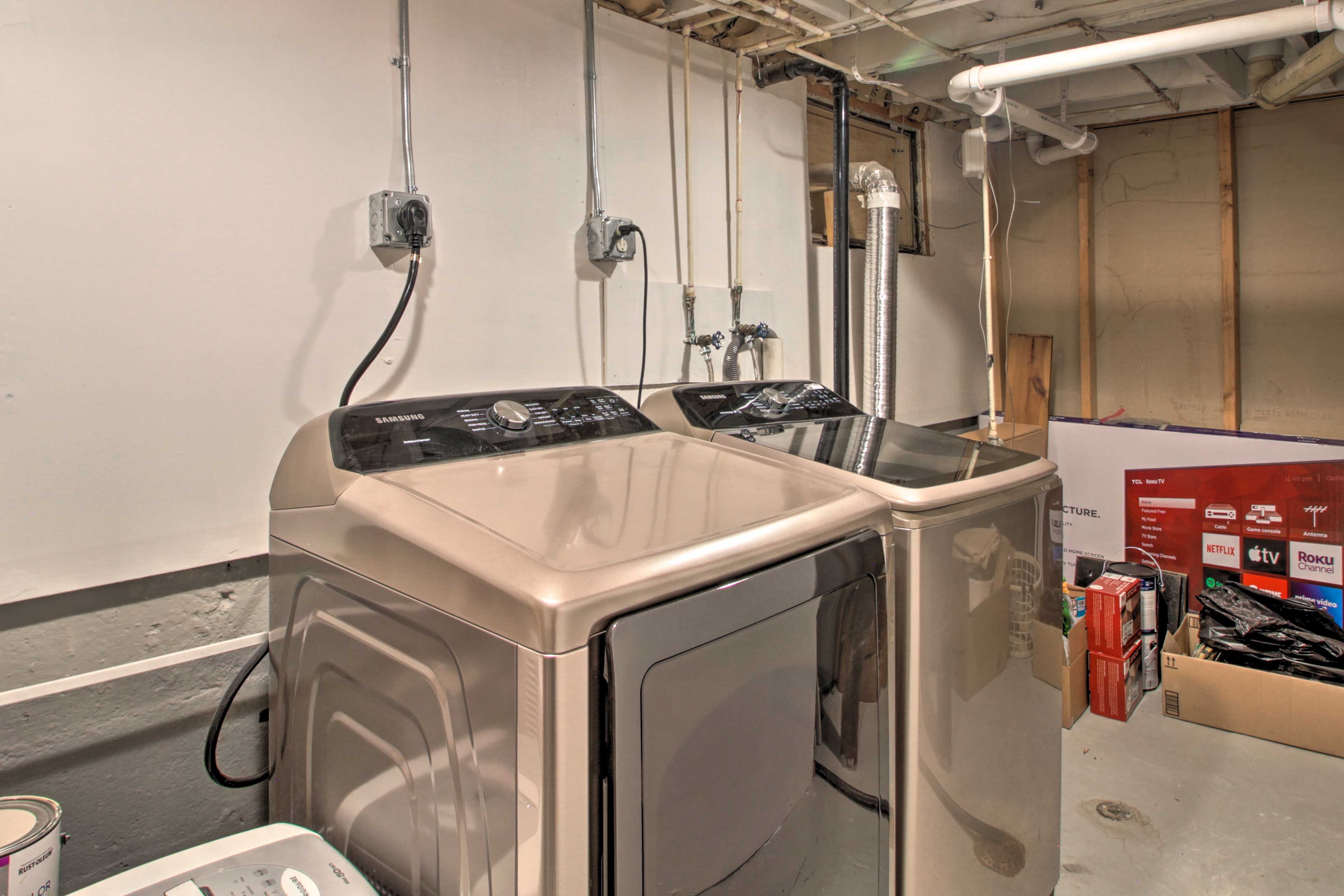 Laundry Room | Detergent Provided