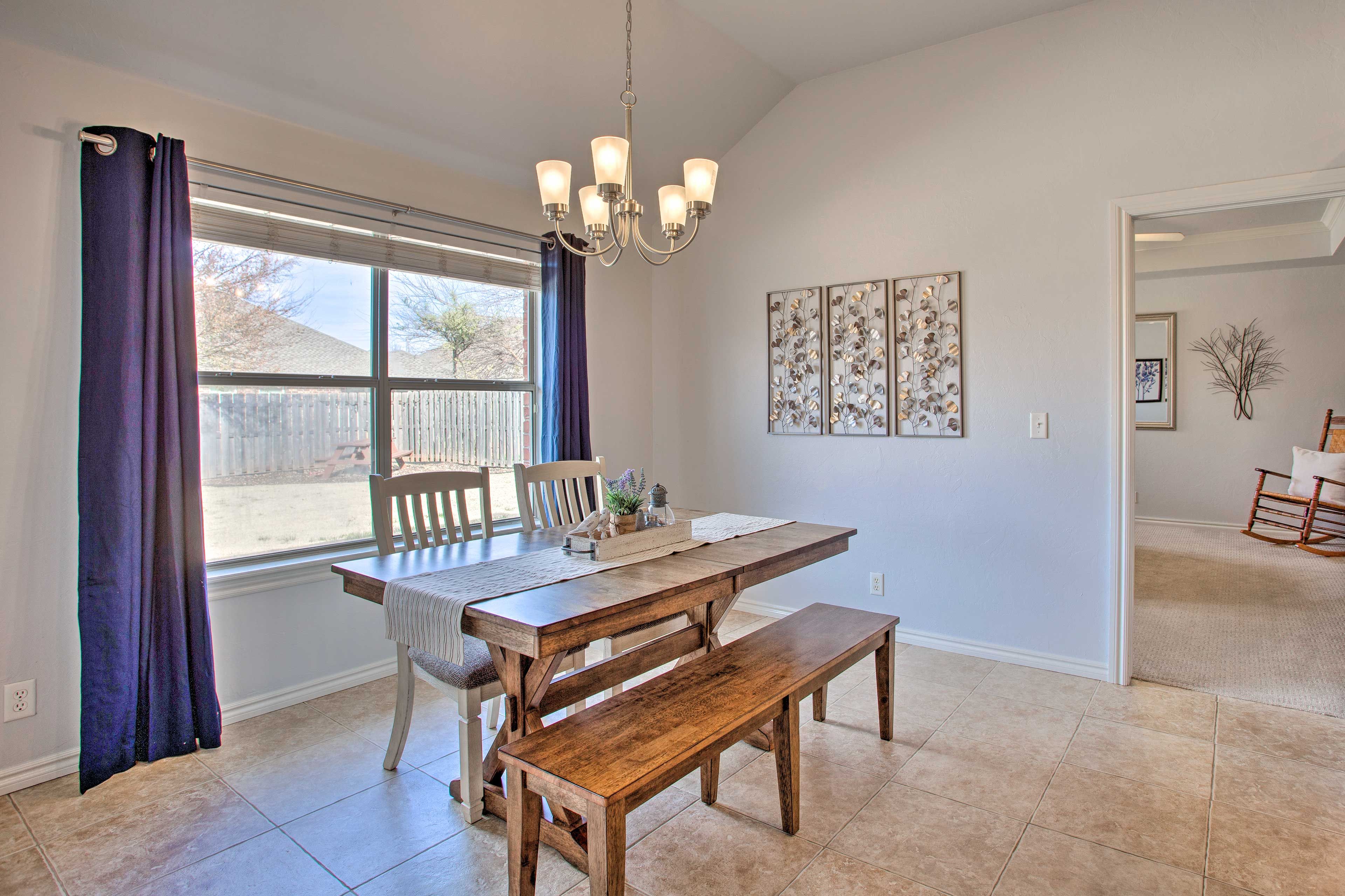 Dining Area | Door to Bedroom 1
