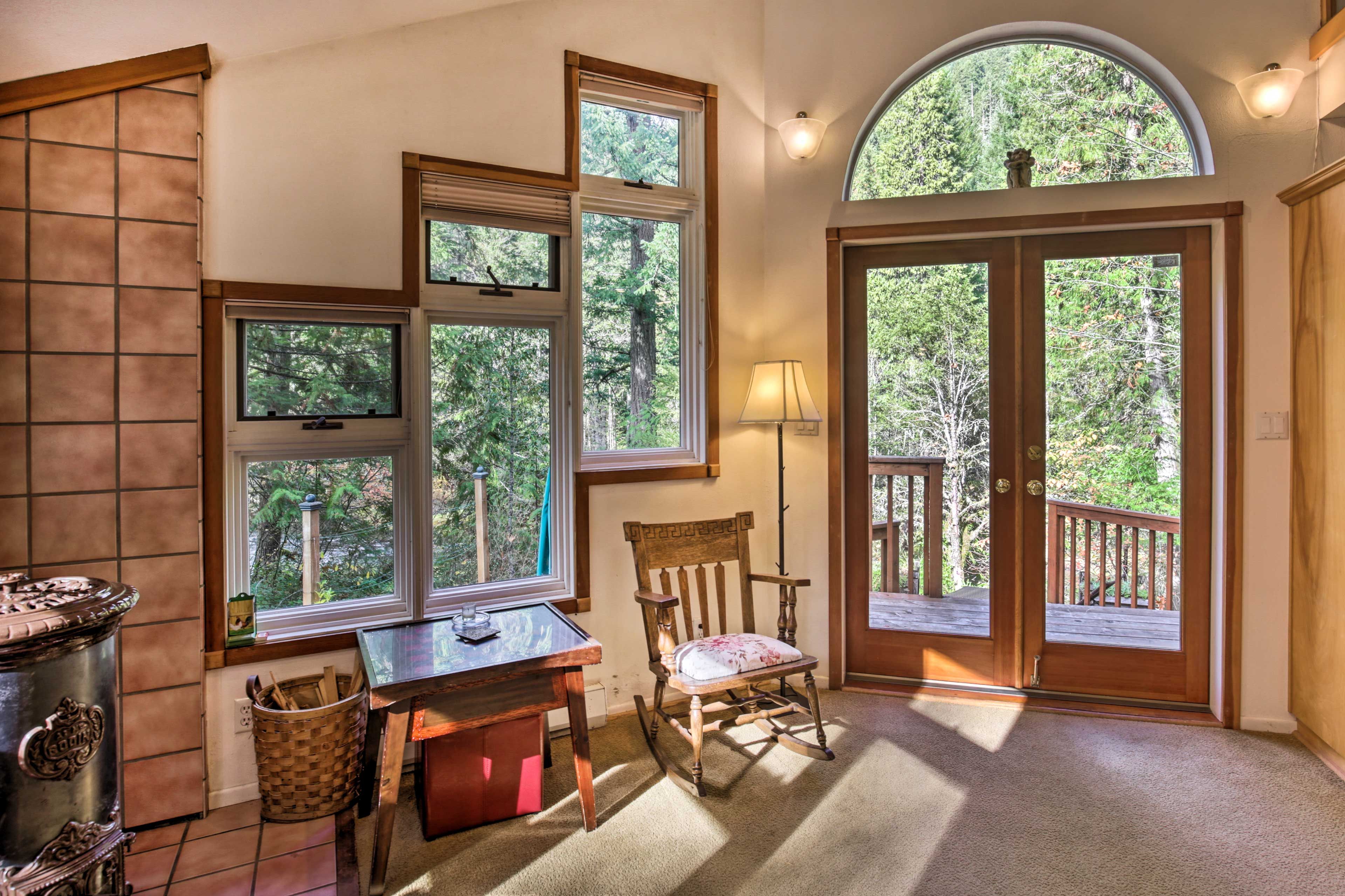 Living Room | Access to Decks
