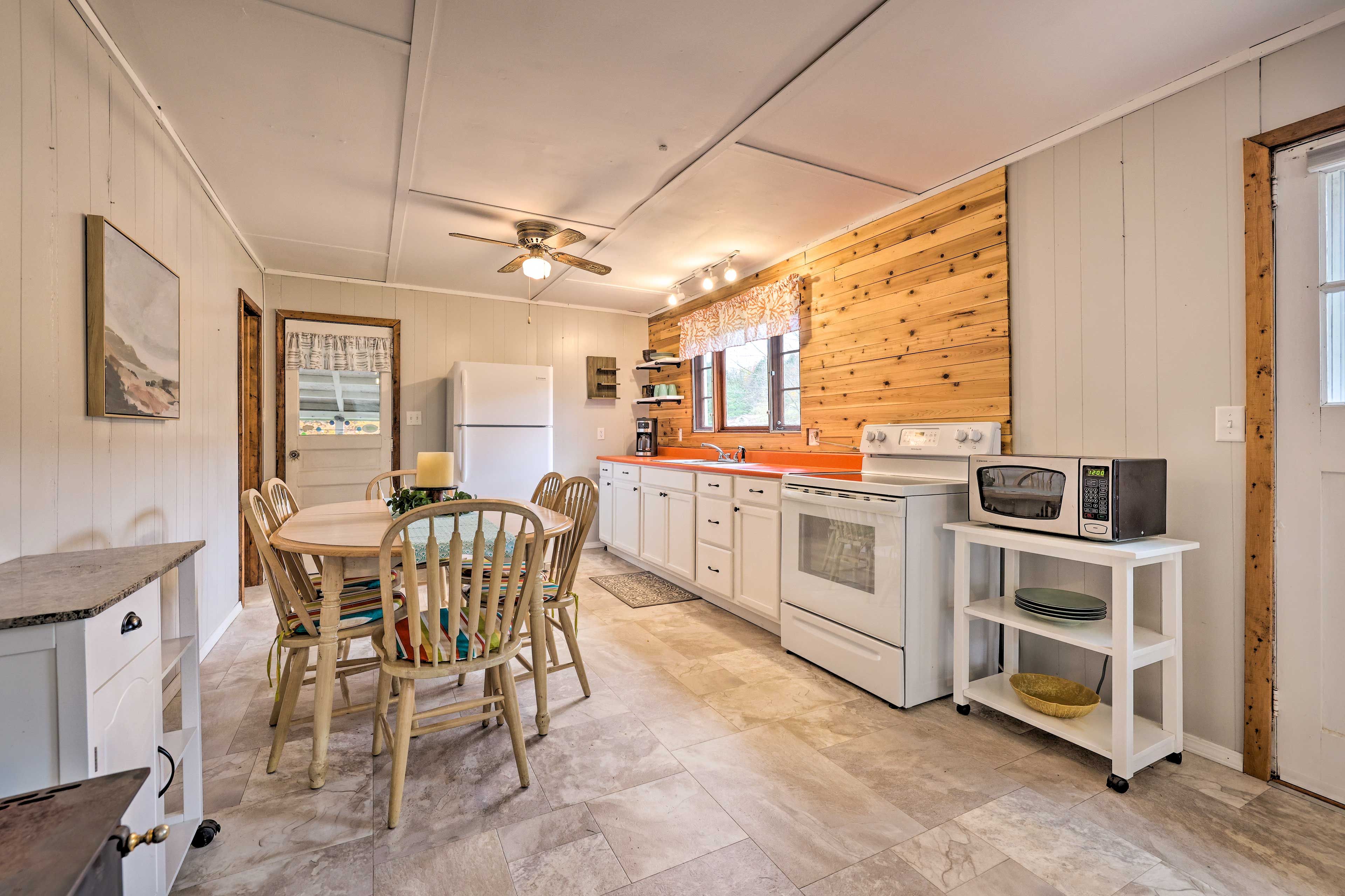 Well-Equipped Kitchen