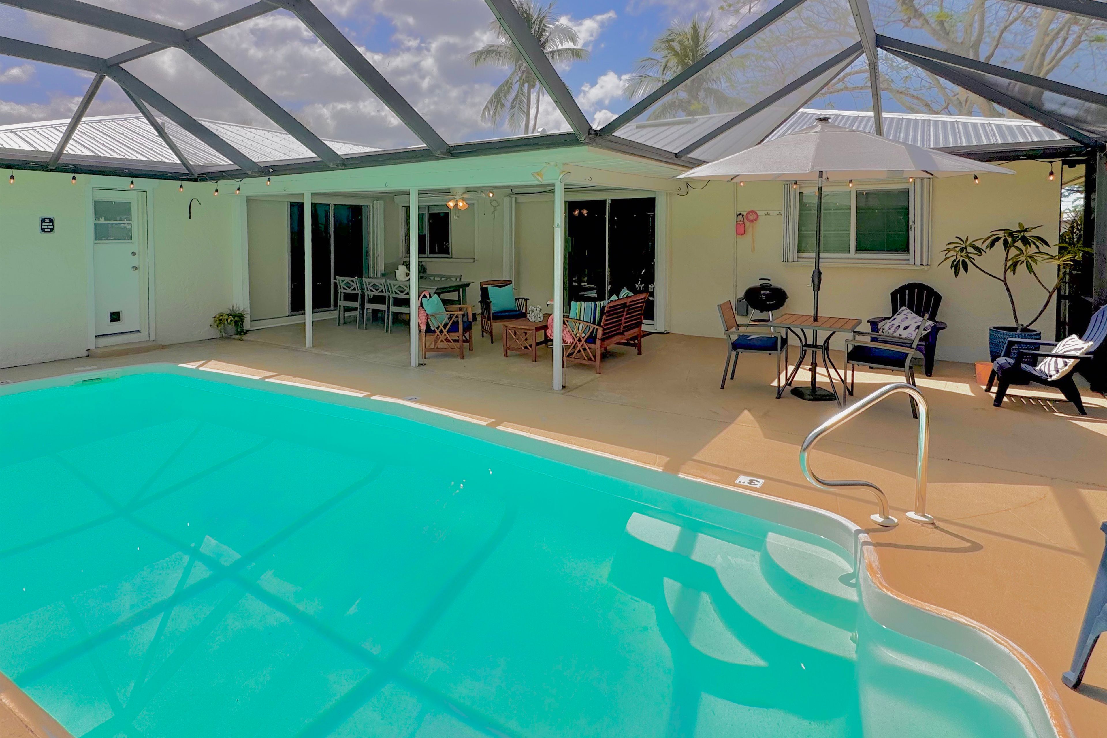 Cape Coral Vacation Rental | 3BR | 2BA | Step-Free Access | 1,703 Sq Ft