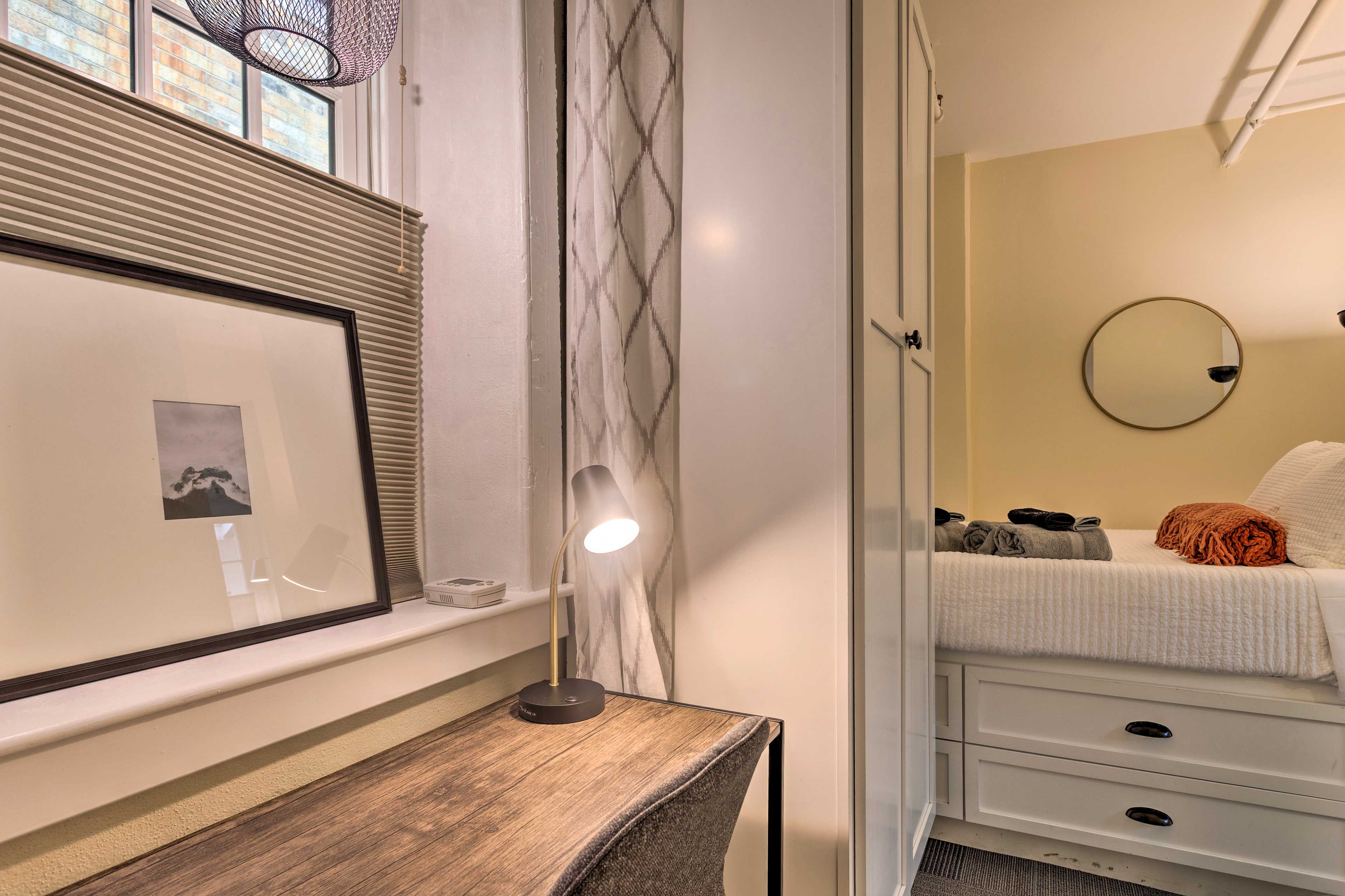 Laptop-Friendly Desk