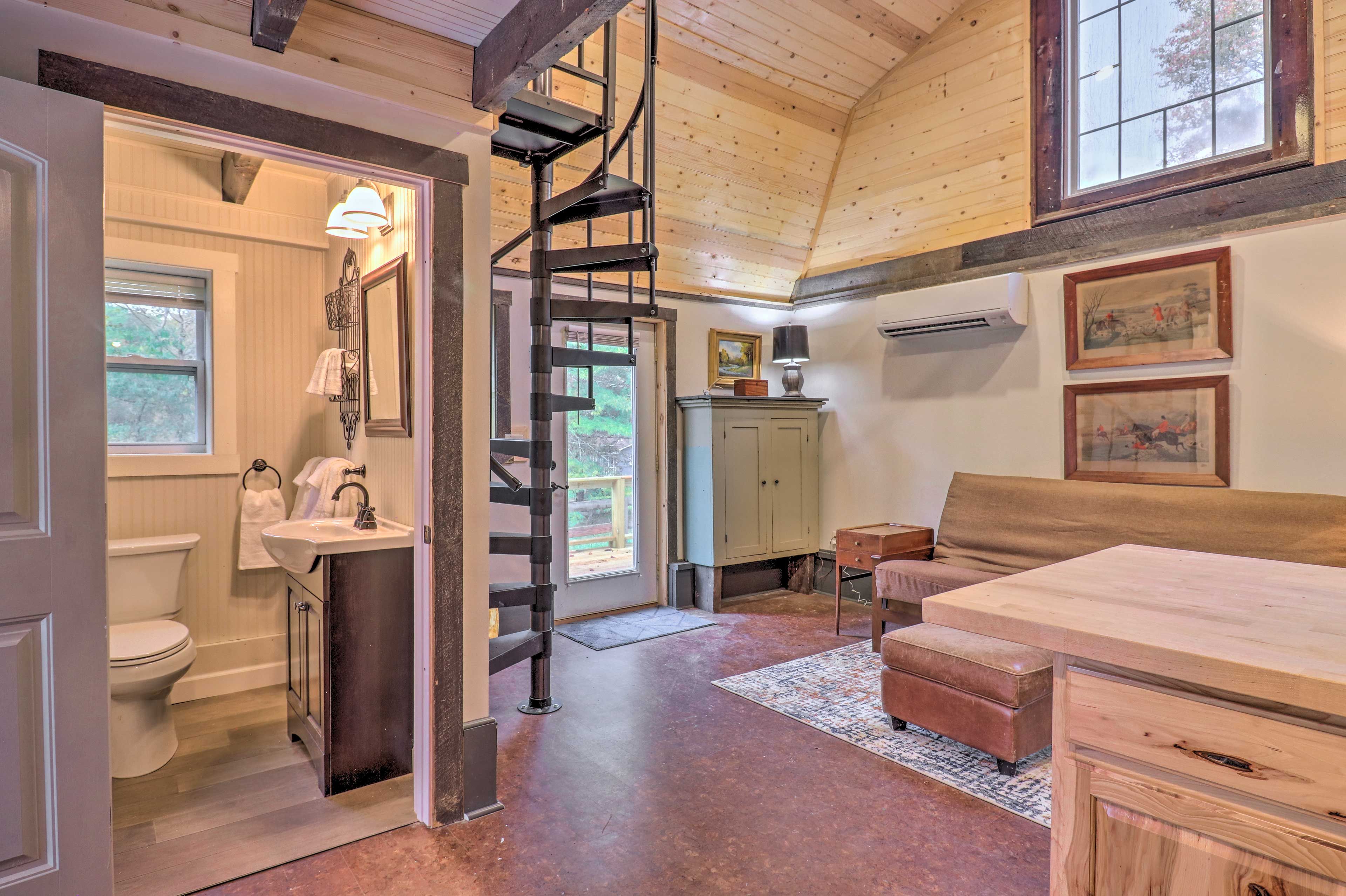 Studio | Stairs to Loft