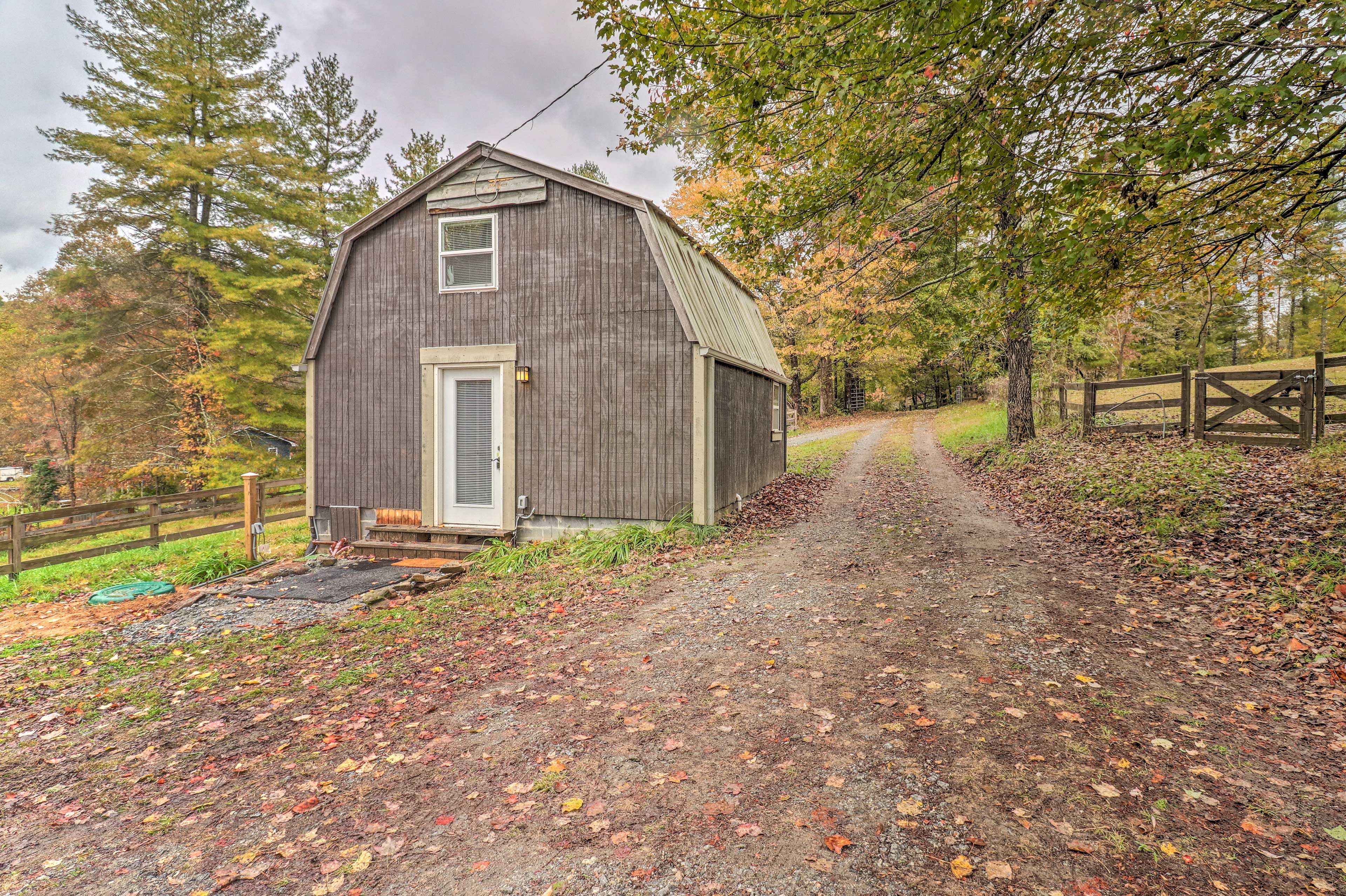 Front Entrance to Property