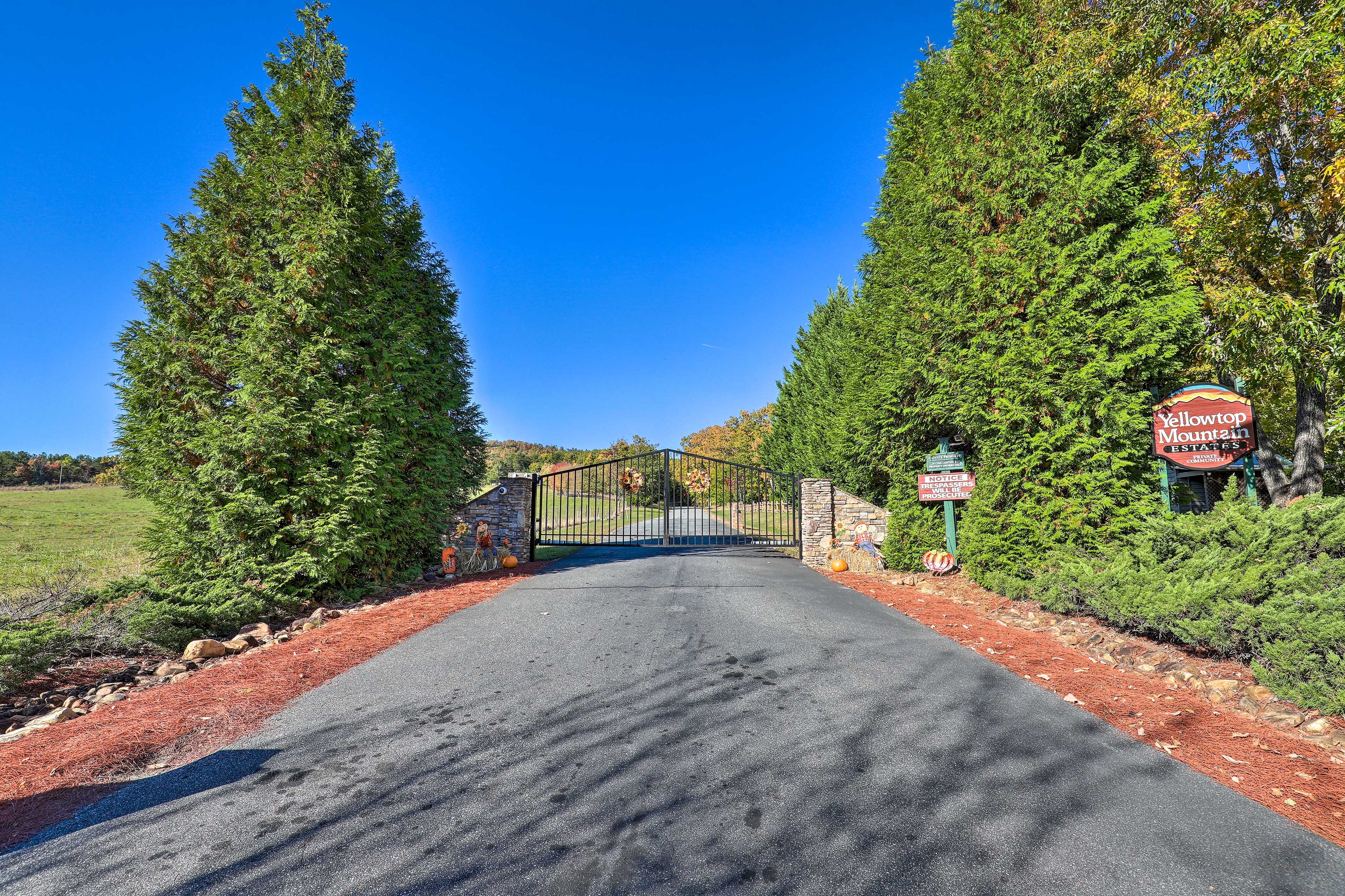 Gated Community Entrance
