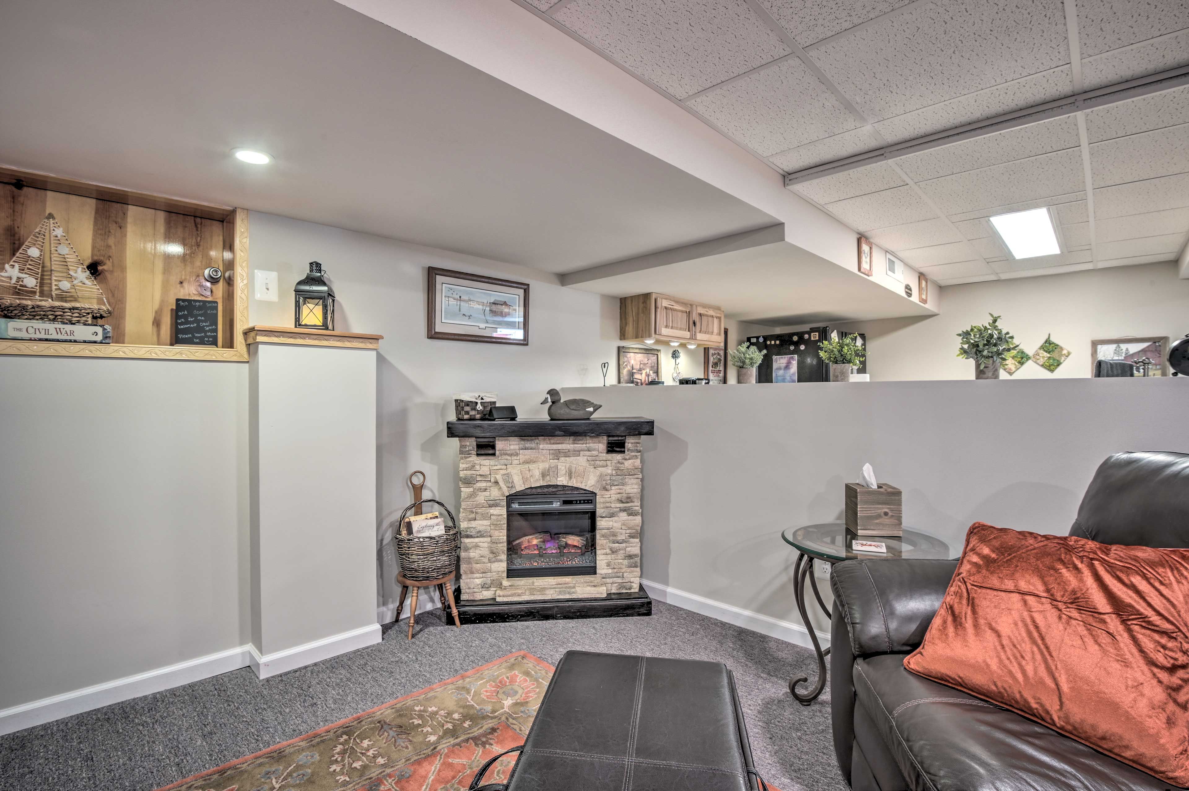 Living Room | Electric Fireplace