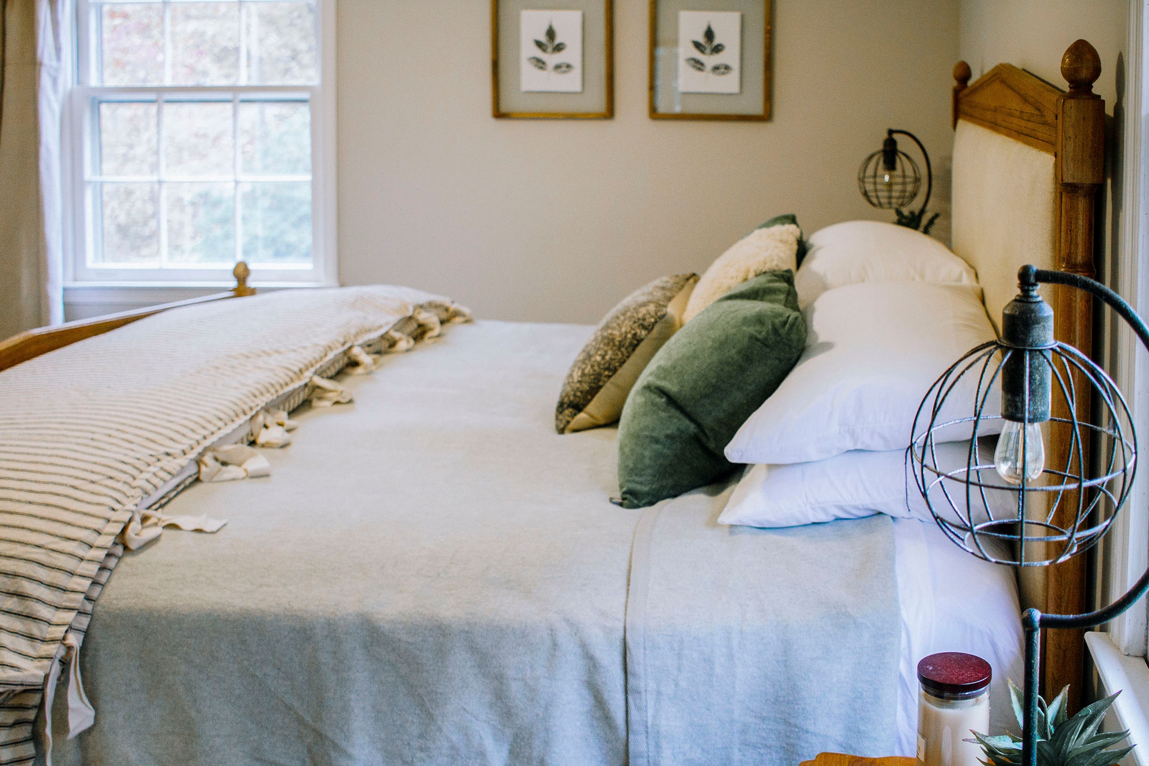 Bedroom 1 | Linens Provided | Desk Workspace