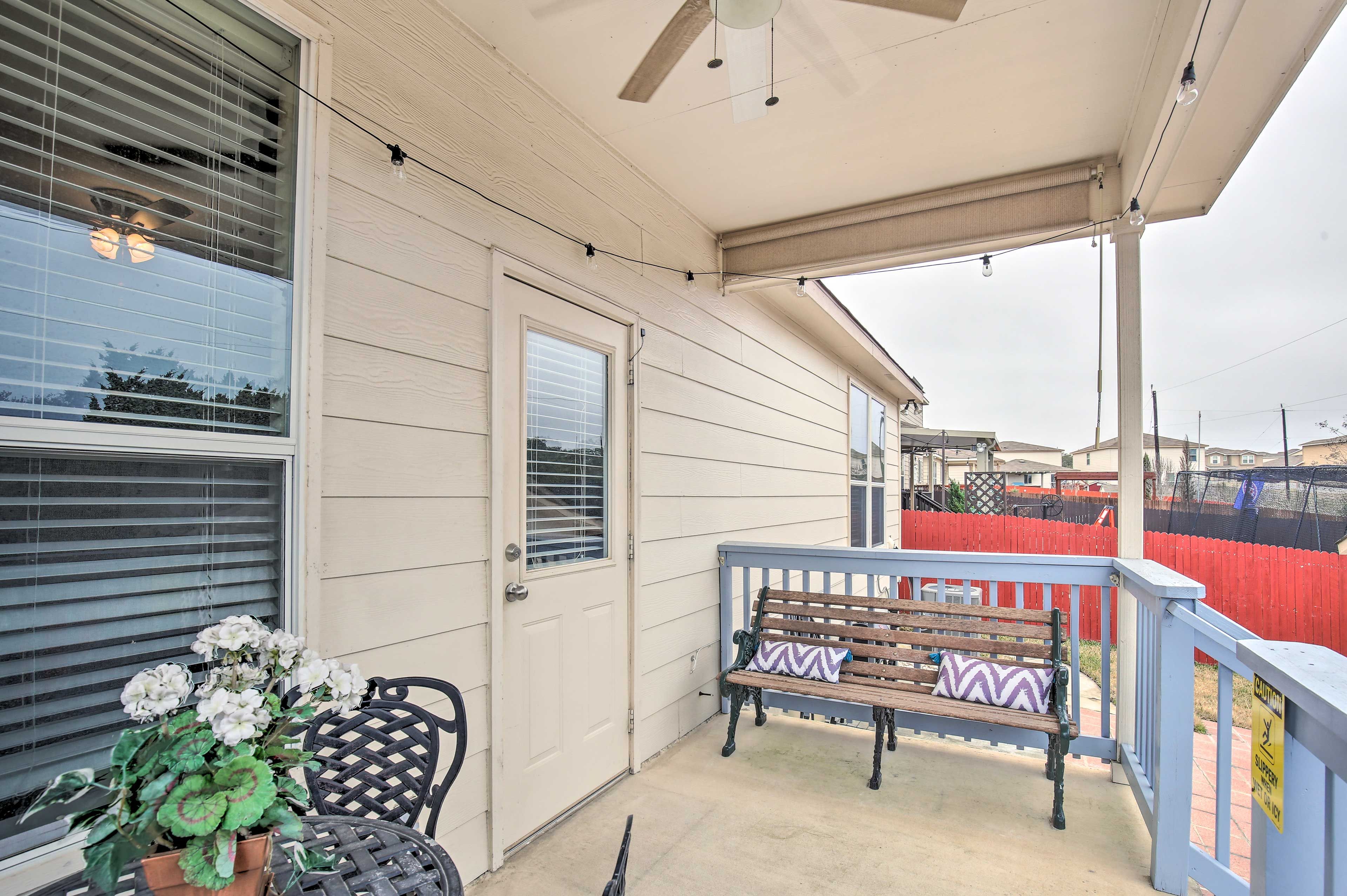 Covered Back Patio