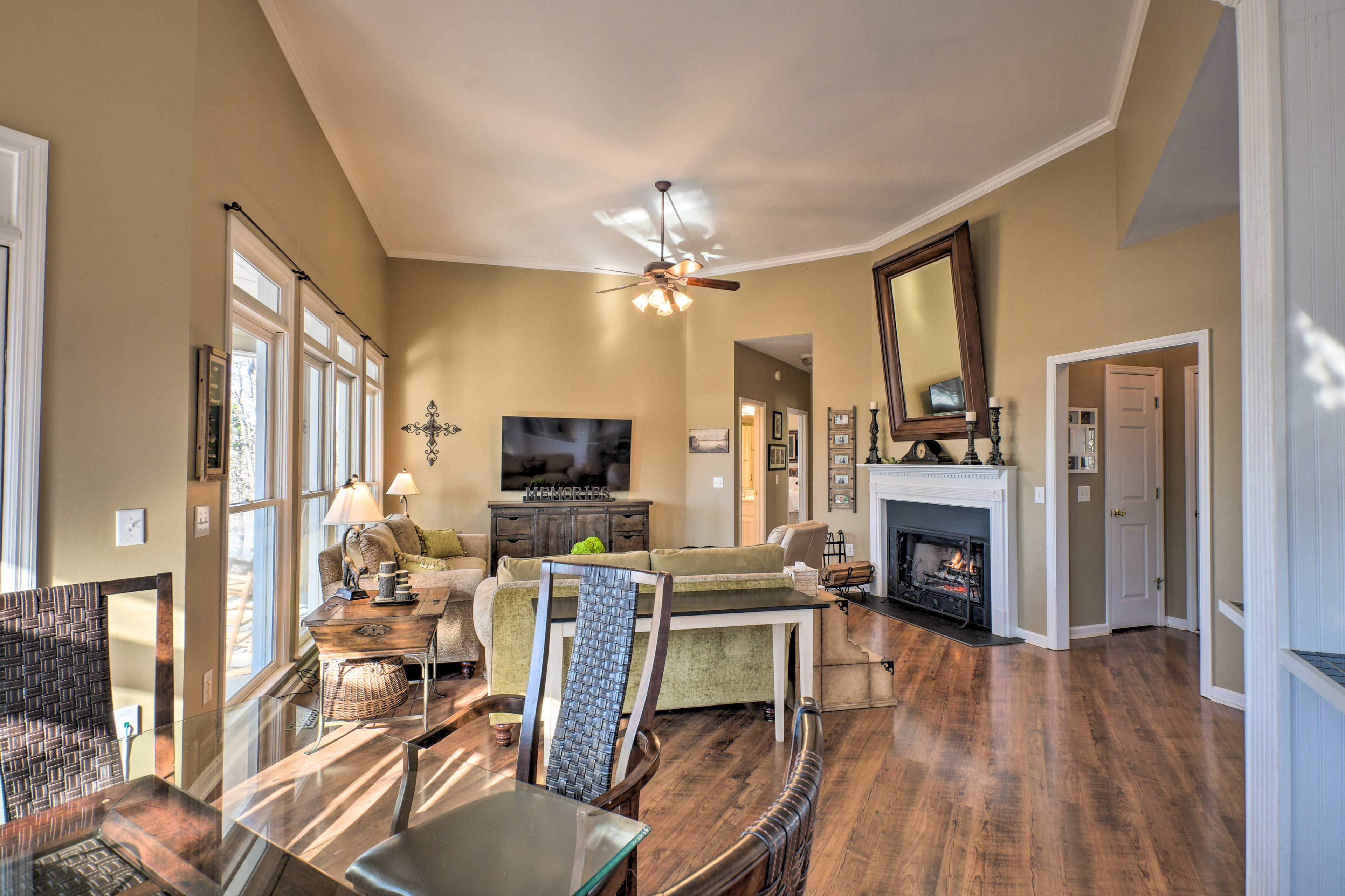Open Concept Living Area