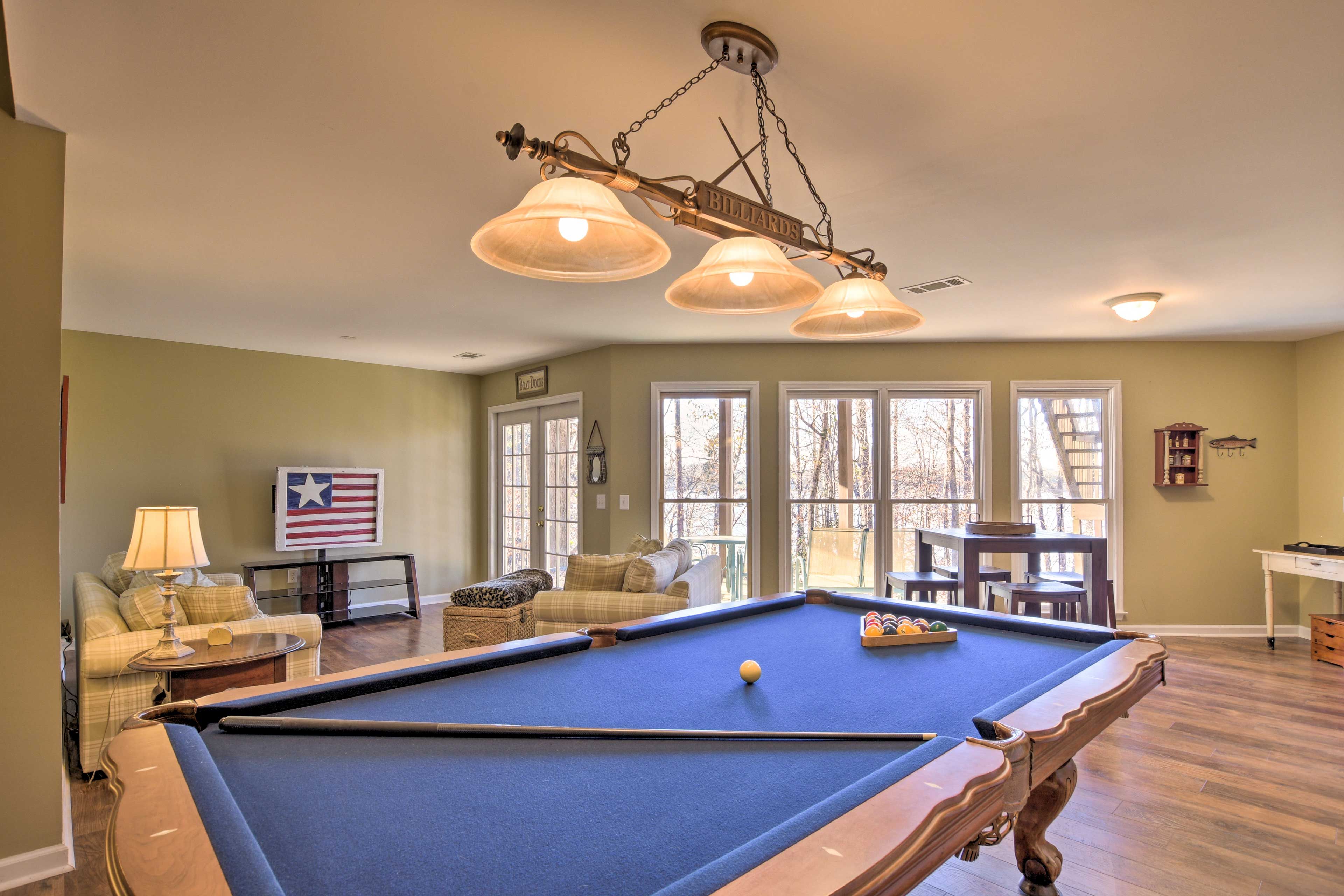 Basement Game Room