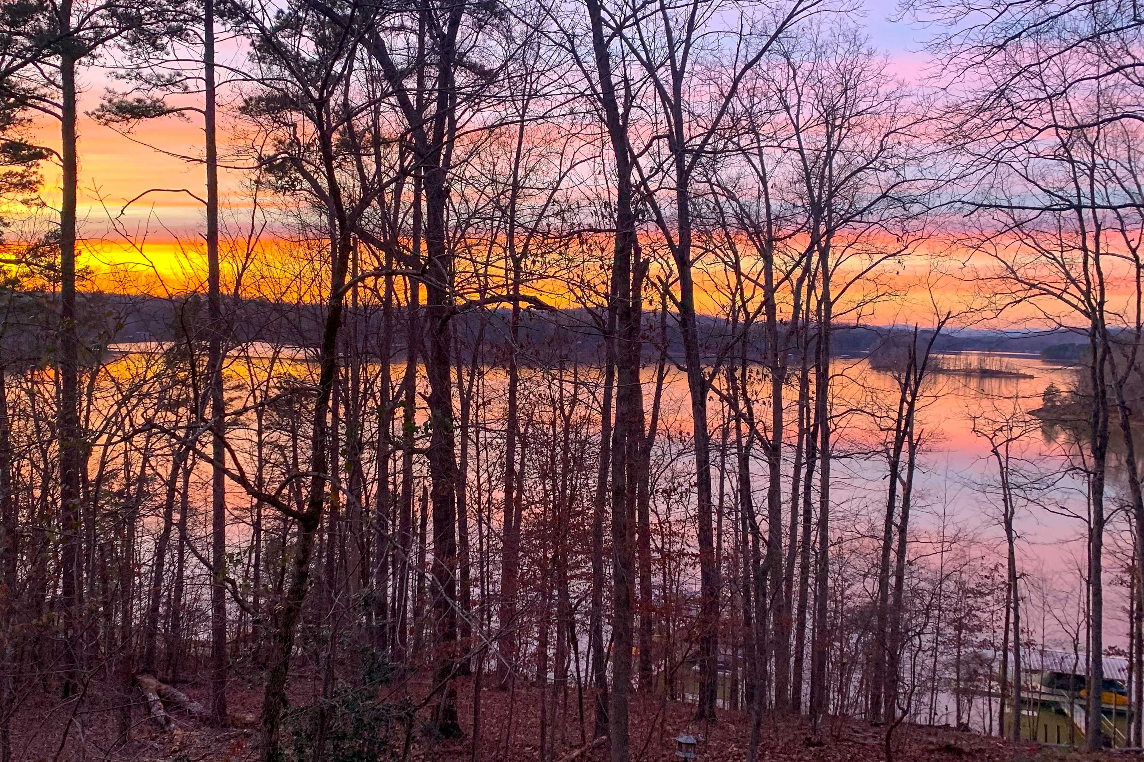 Sunset Views From the Deck