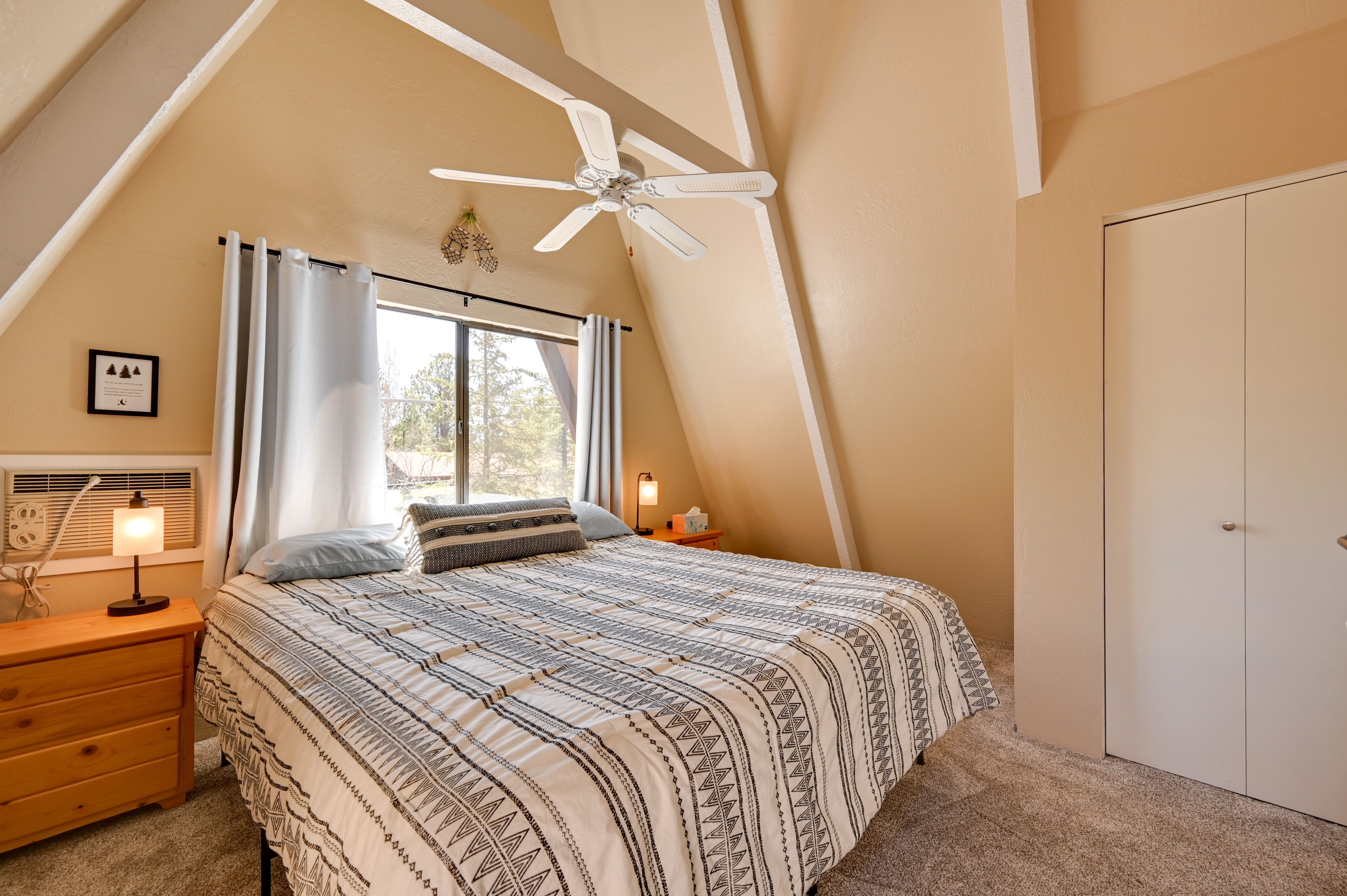 Bedroom 2 | King Bed | 2nd Floor | Stairs Required | Hangers