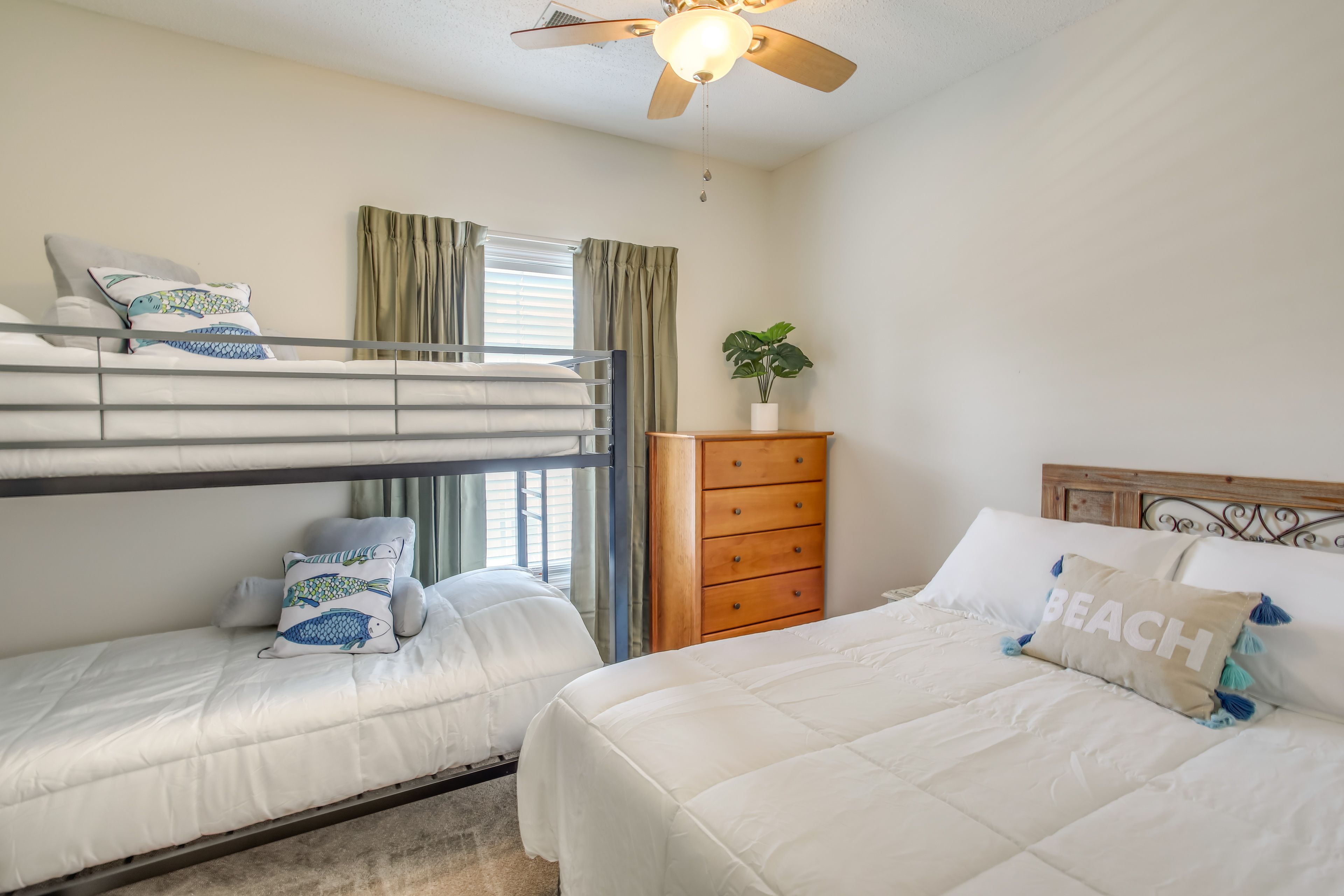 Bedroom 2 | Full Bed | Twin Bunk Bed