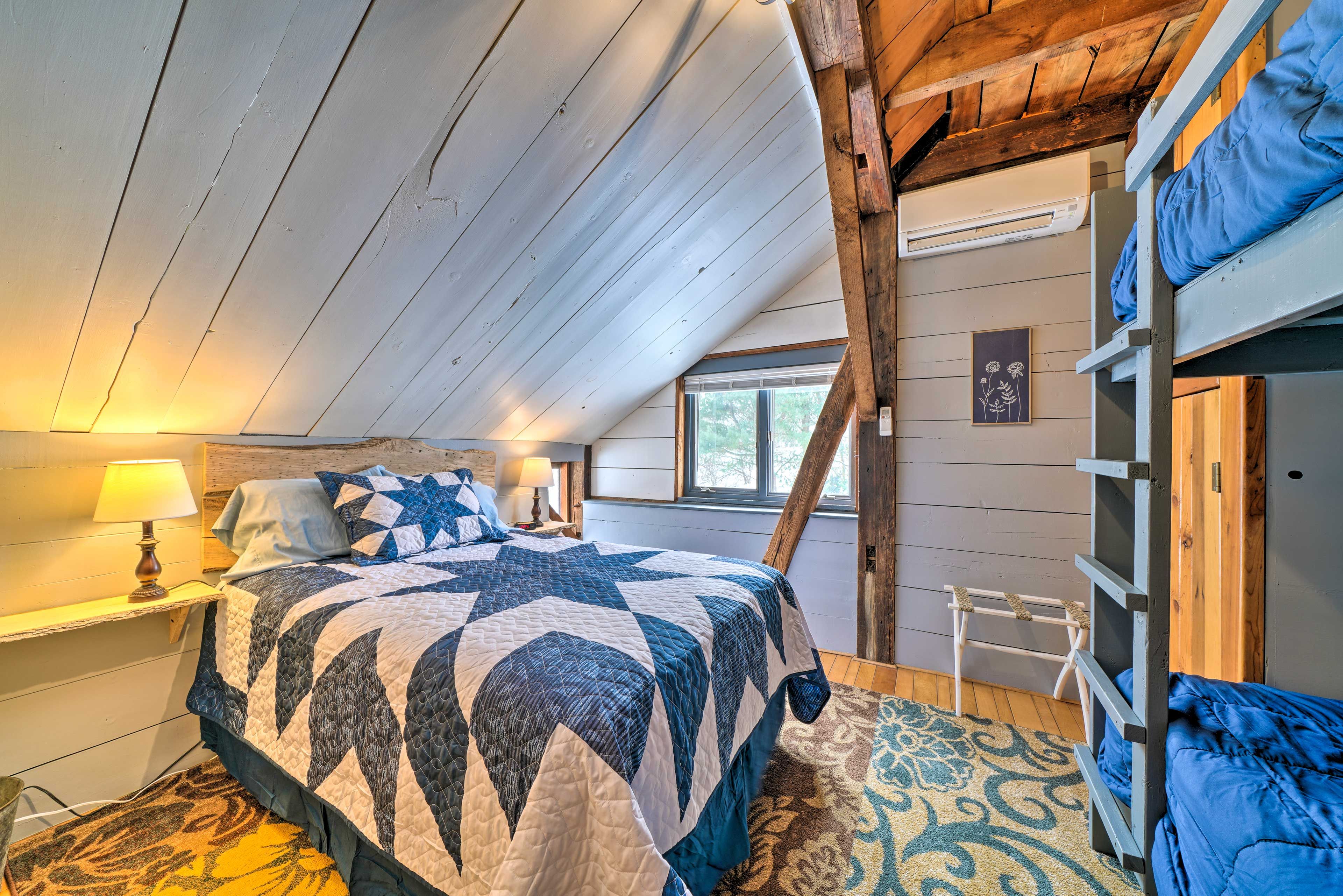 Bedroom 3 | 2nd Floor | Full Bed | Twin Bunk Bed
