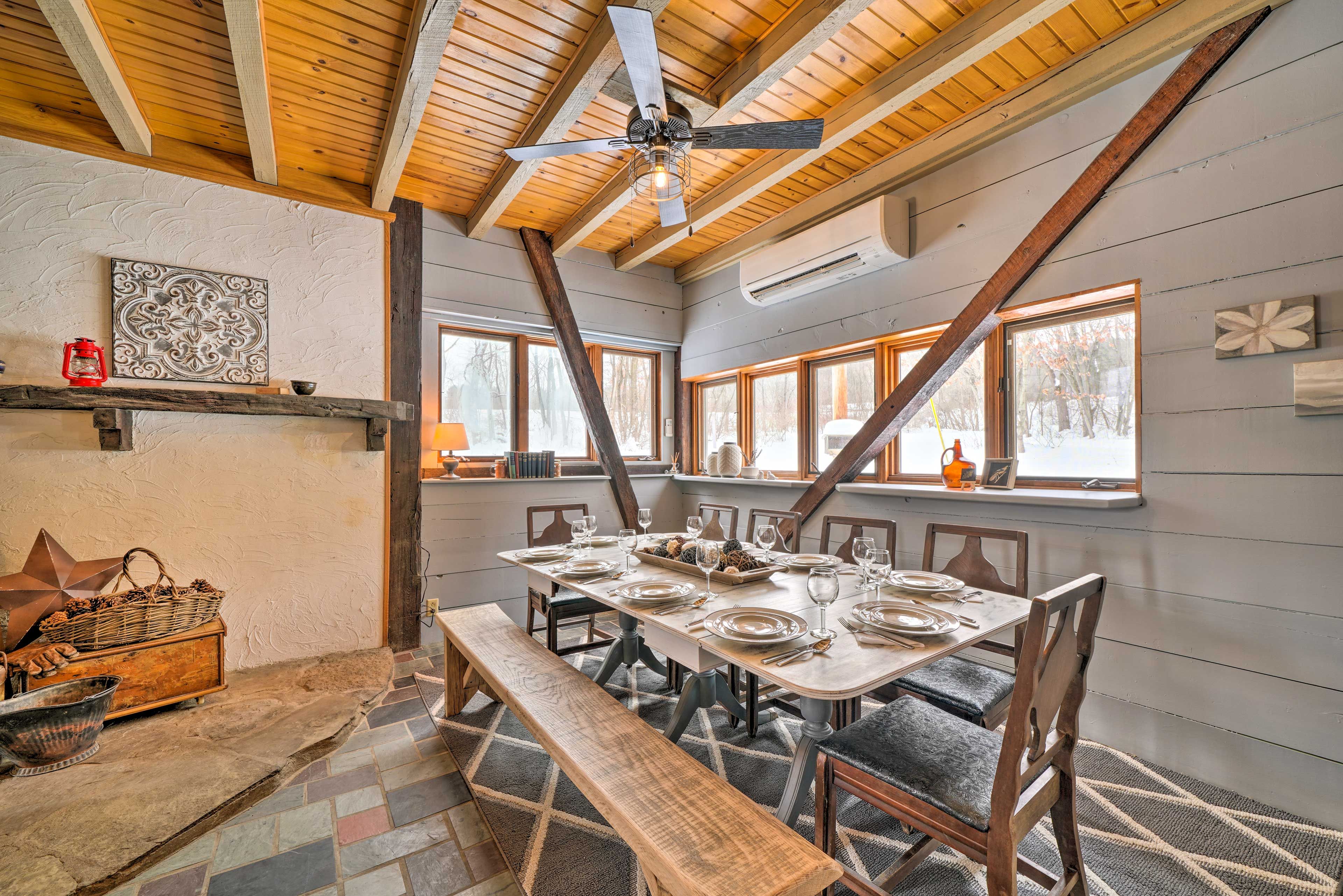 Dining Area | 1st Floor | Dishware & Flatware Provided