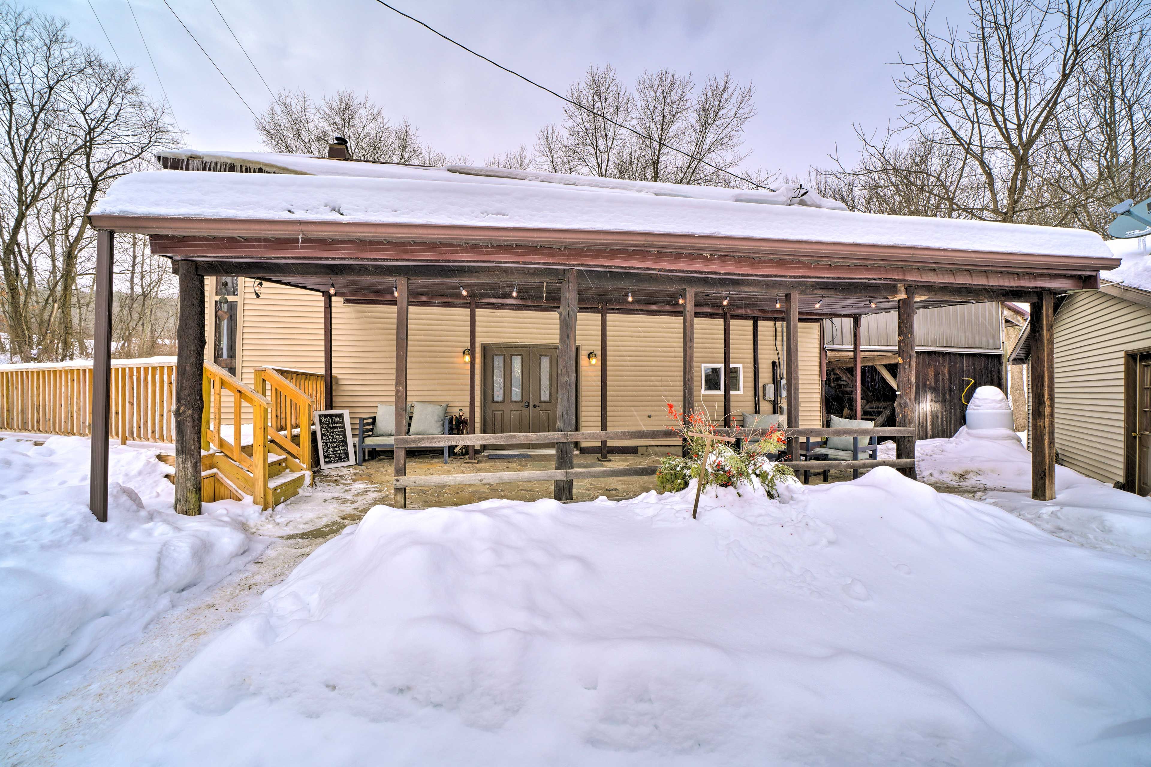 Home Exterior | Pet Friendly w/ Fee