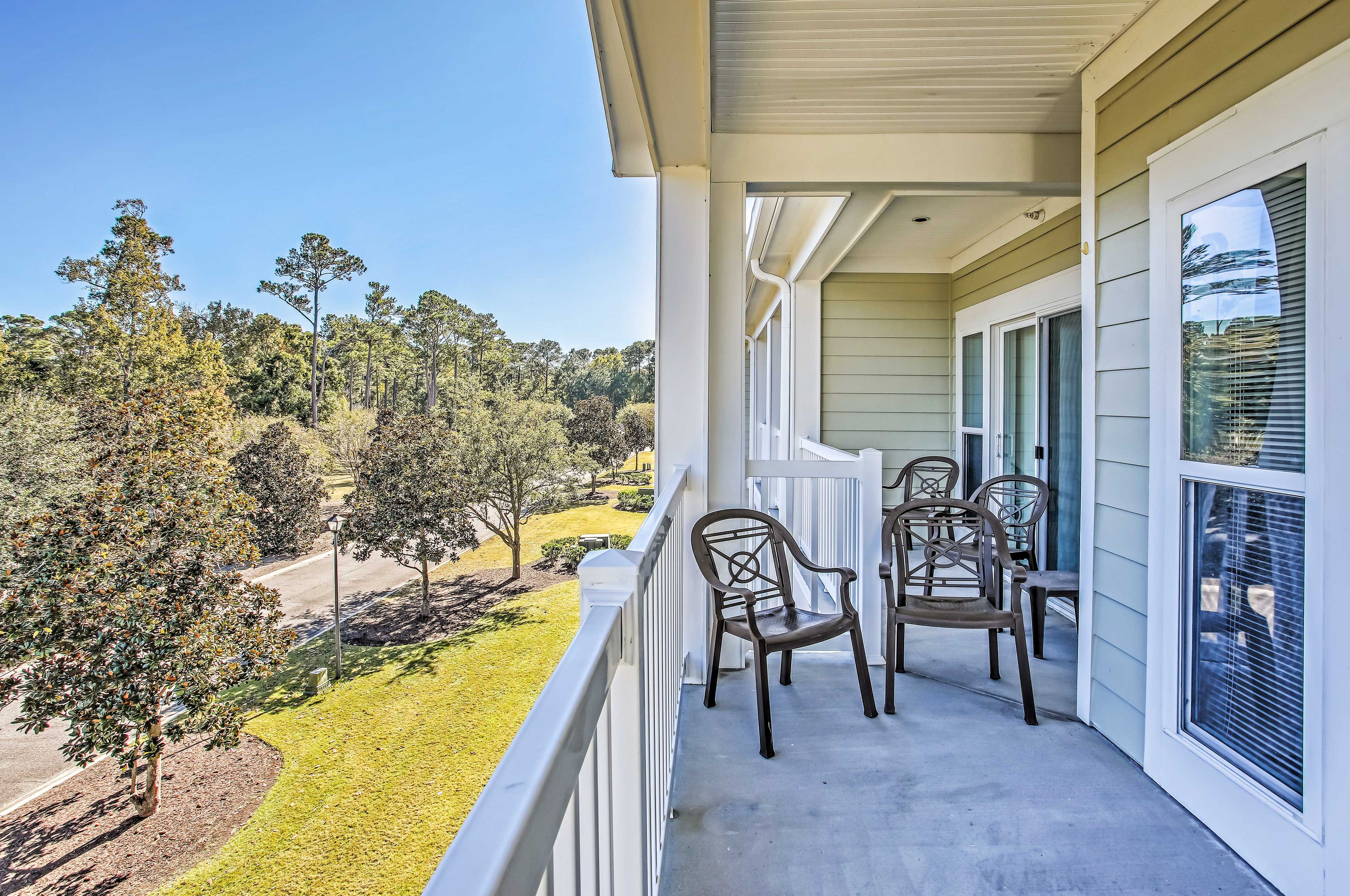 Private Balcony | Patio Seating