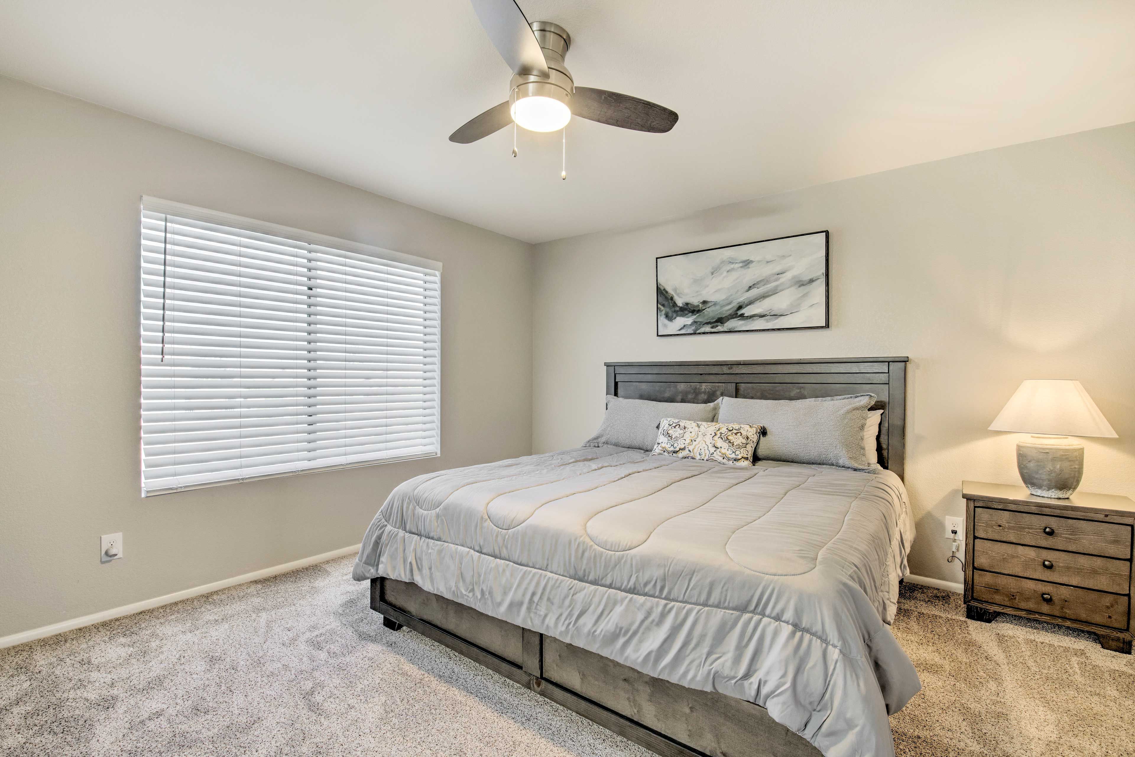 Bedroom 1 | California King Bed