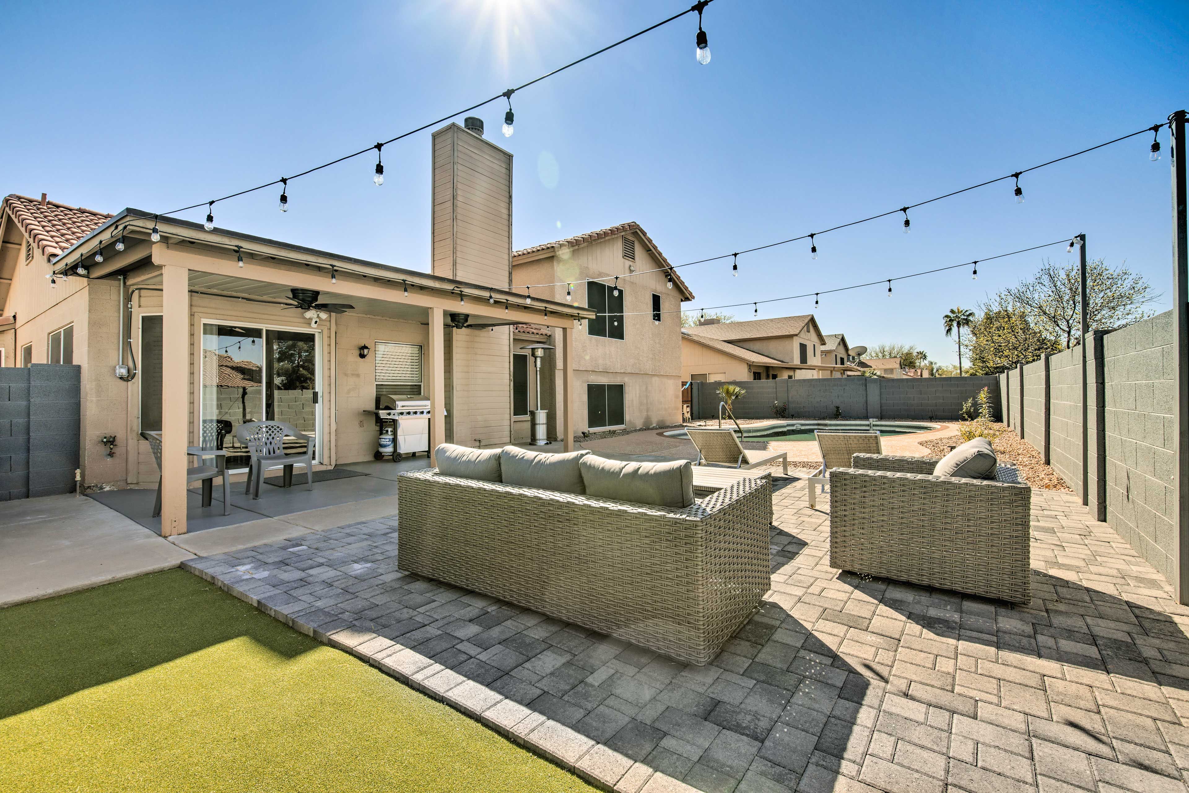 Gilbert Vacation Rental | 5BR | 3BA | 2,200 Sq Ft | 1 Step Required for Access