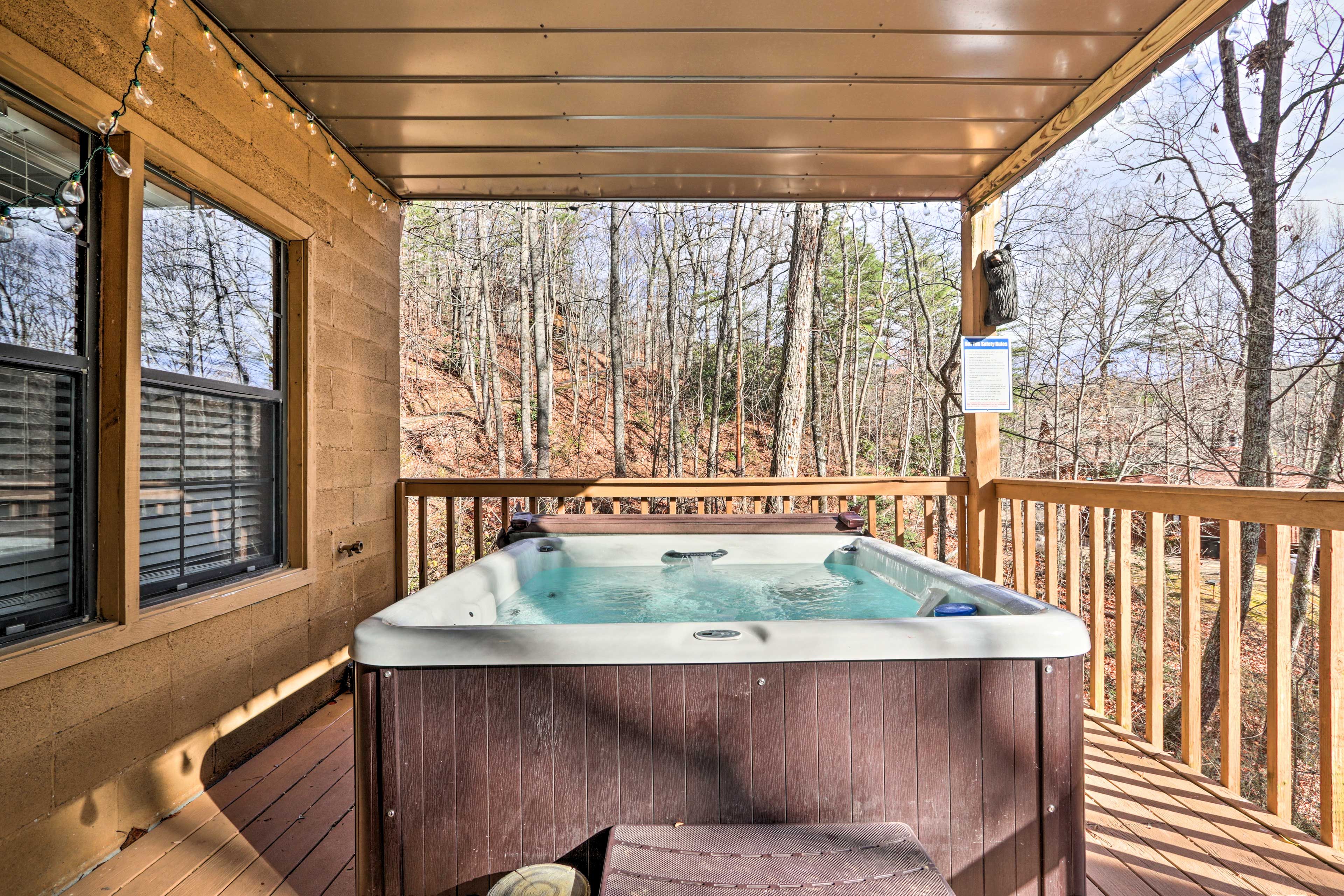 Property Exterior | Private Hot Tub