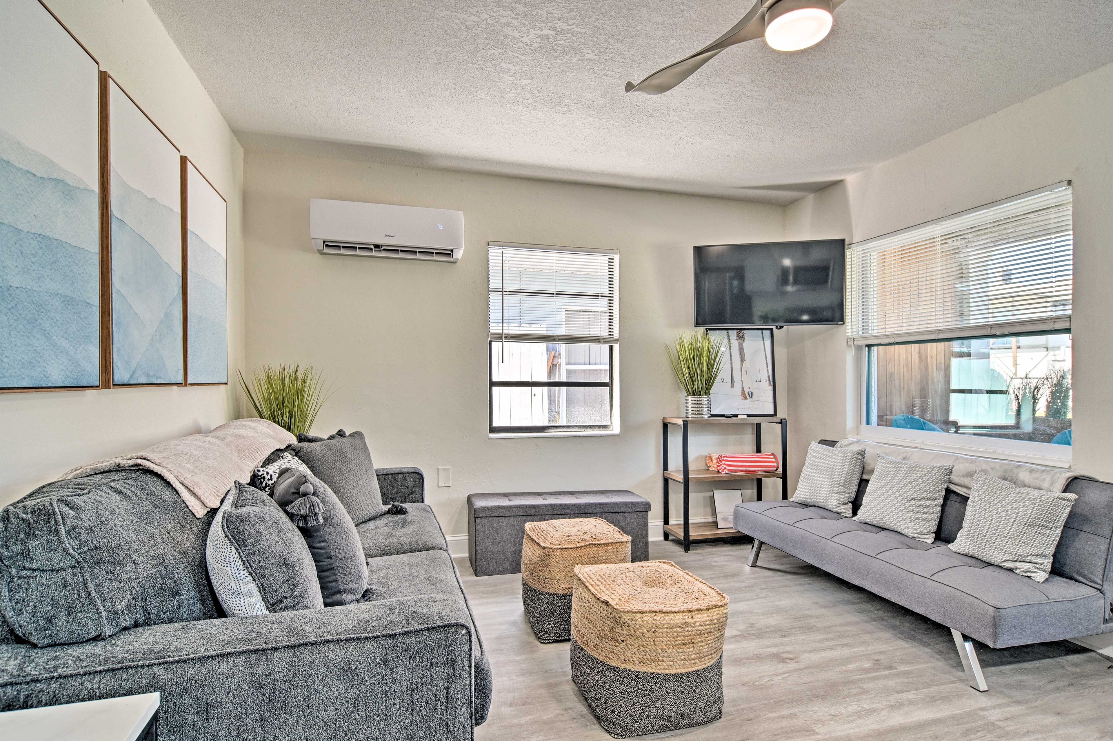 Madeira Beach Vacation Rental | 1BR | 1BA | 500 Sq Ft | Step-Free Access