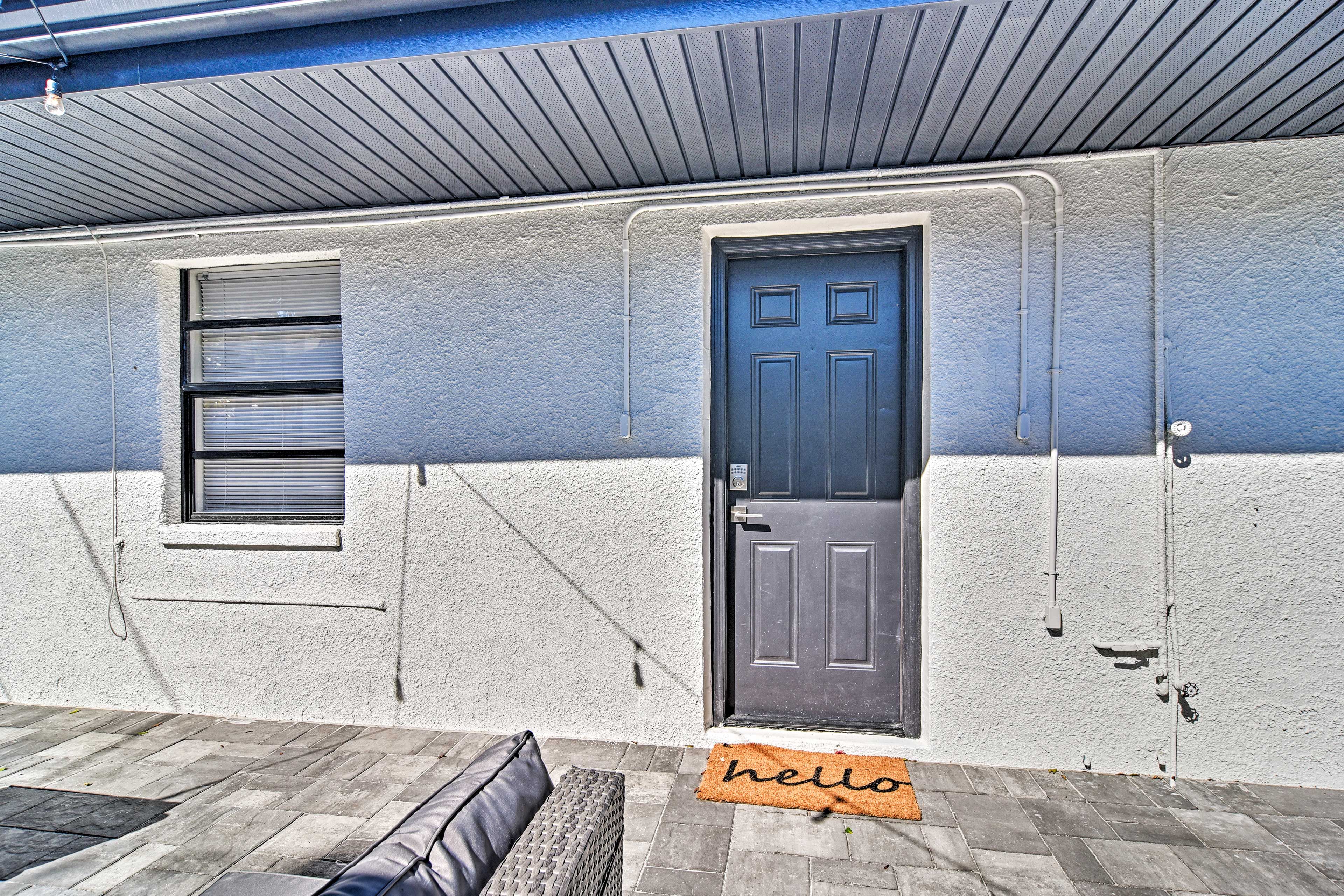 Entrance | Short Step to Access