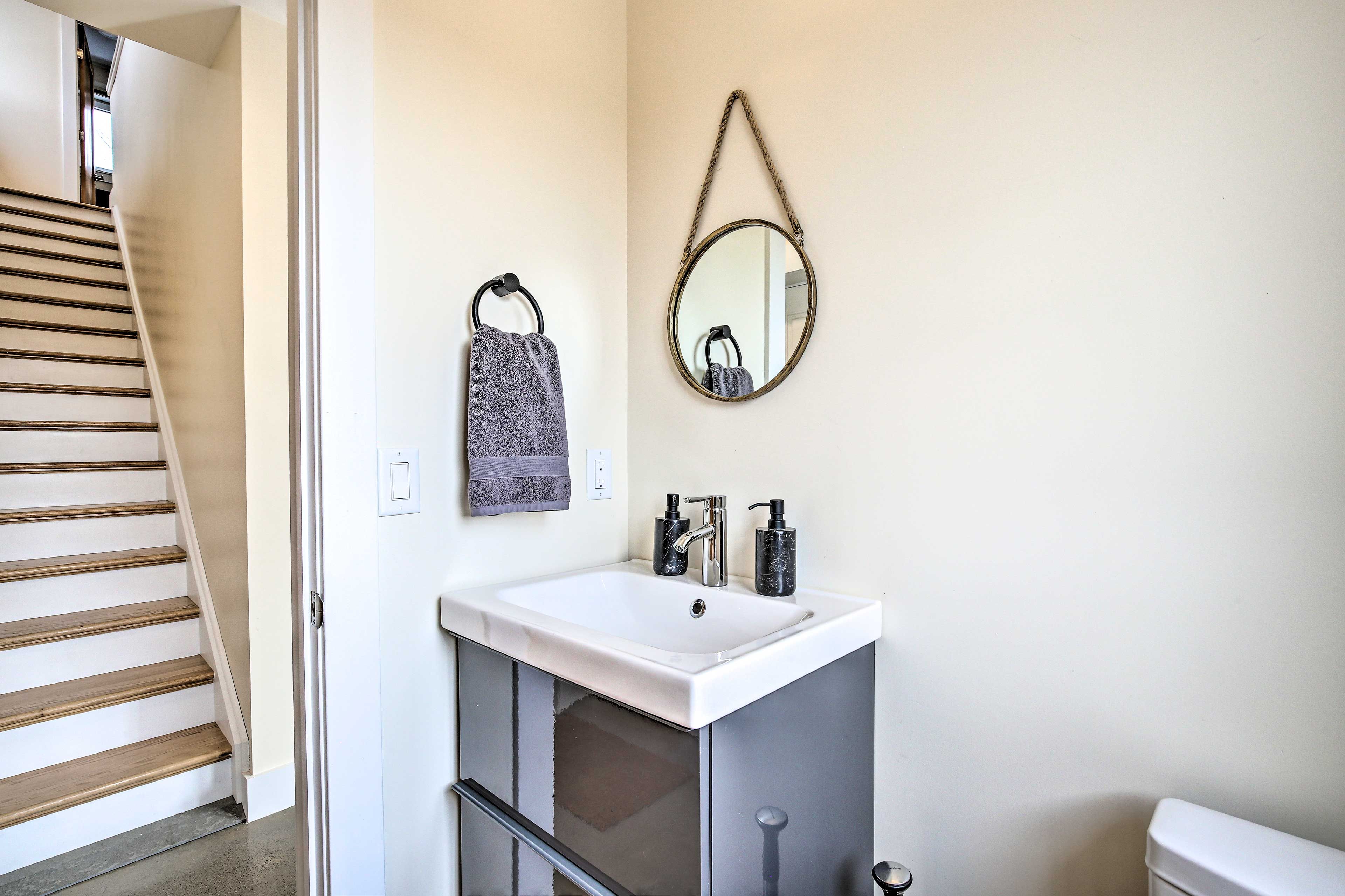 Half Bathroom | Hair Dryer