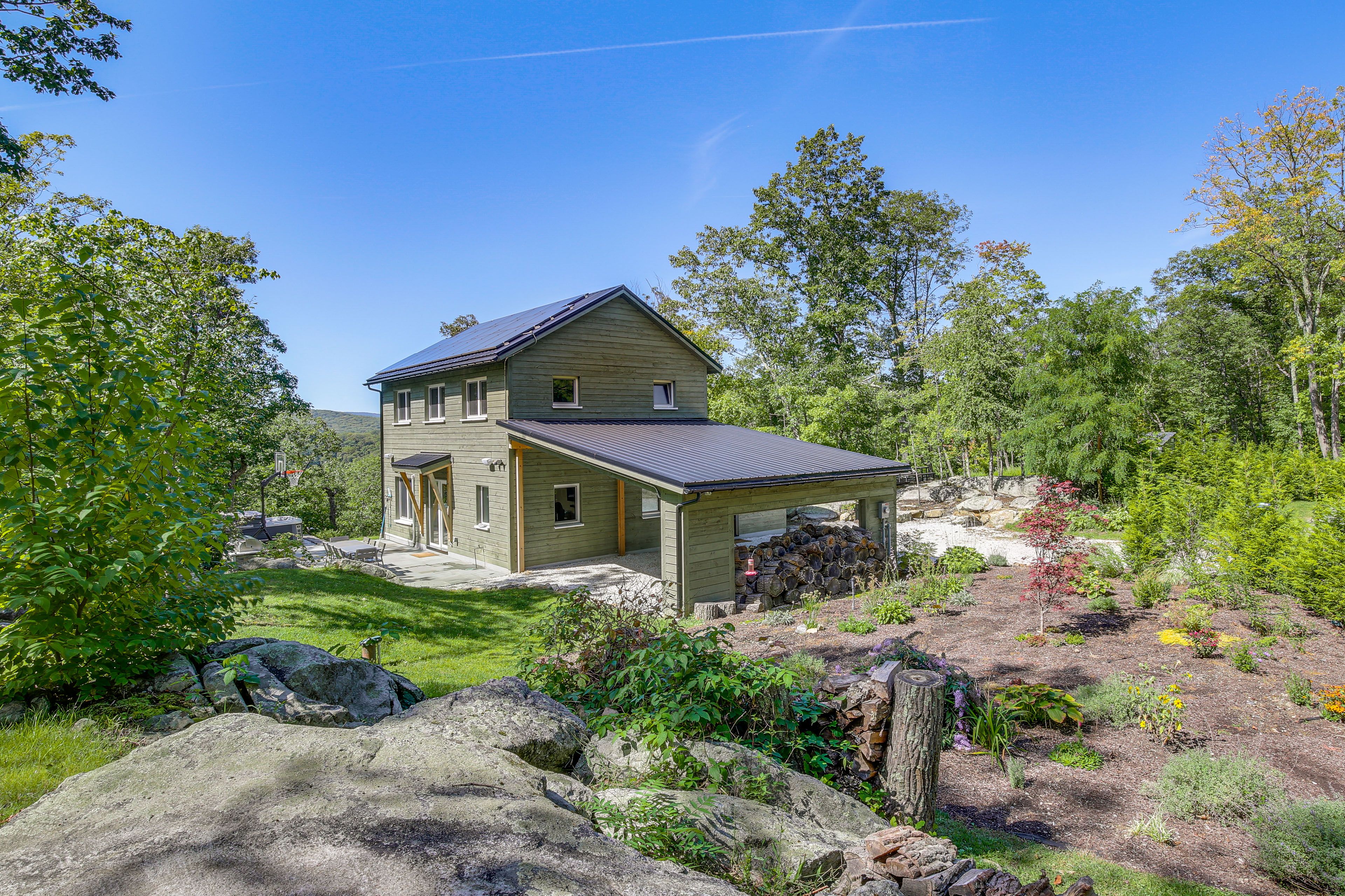 Property Exterior | 2nd-Floor Bedrooms/Showers | 3 Exterior Security Cameras