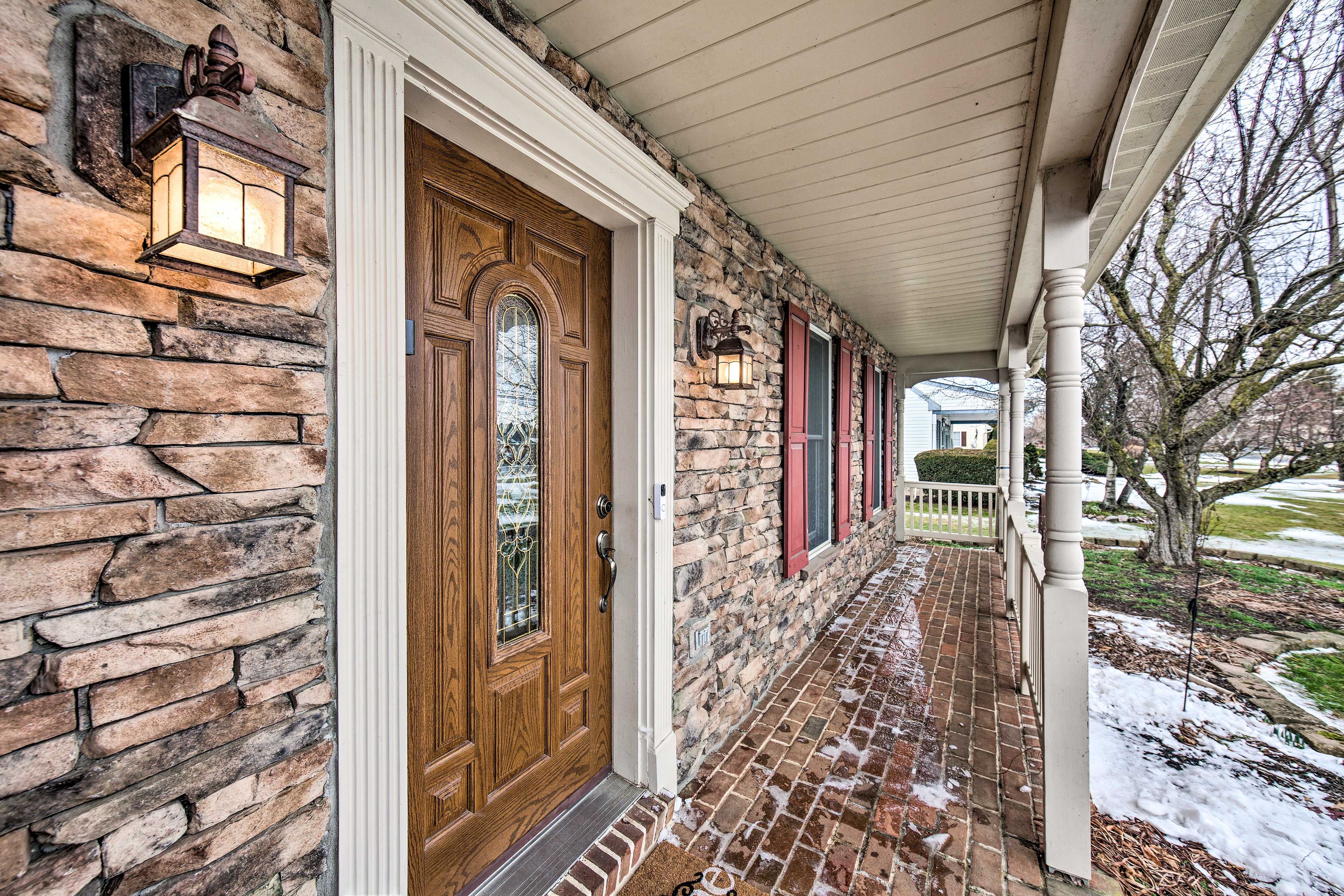 House Exterior | Front Door | Exterior Security Camera