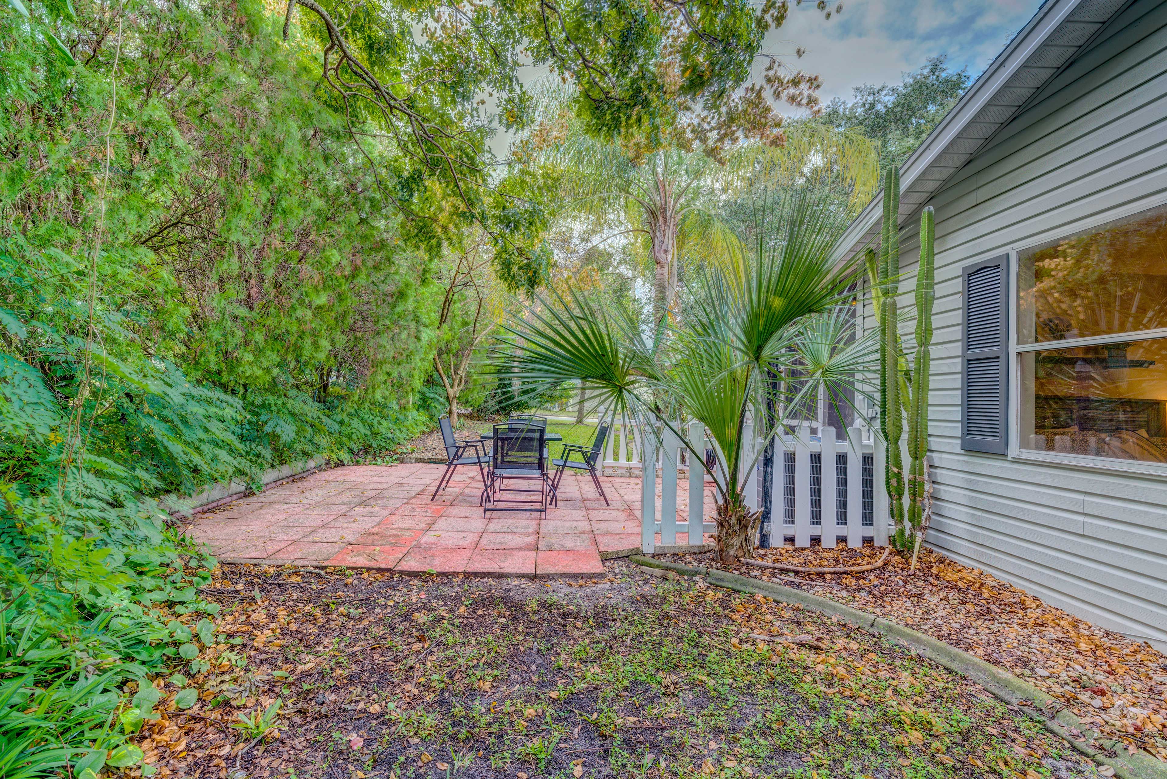 Furnished Patio | 4-Person Outdoor Dining Table