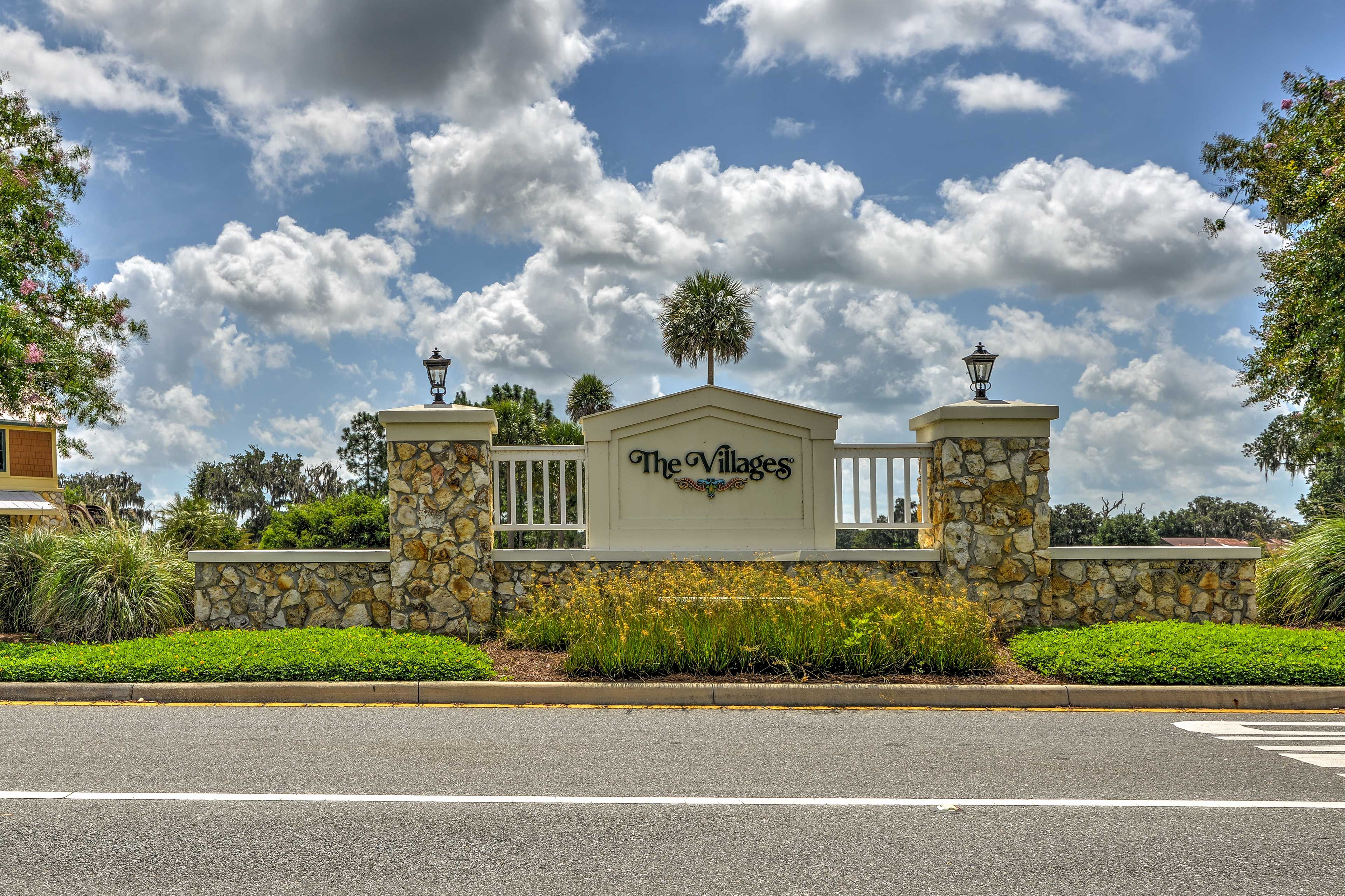 The Villages Community Entrance