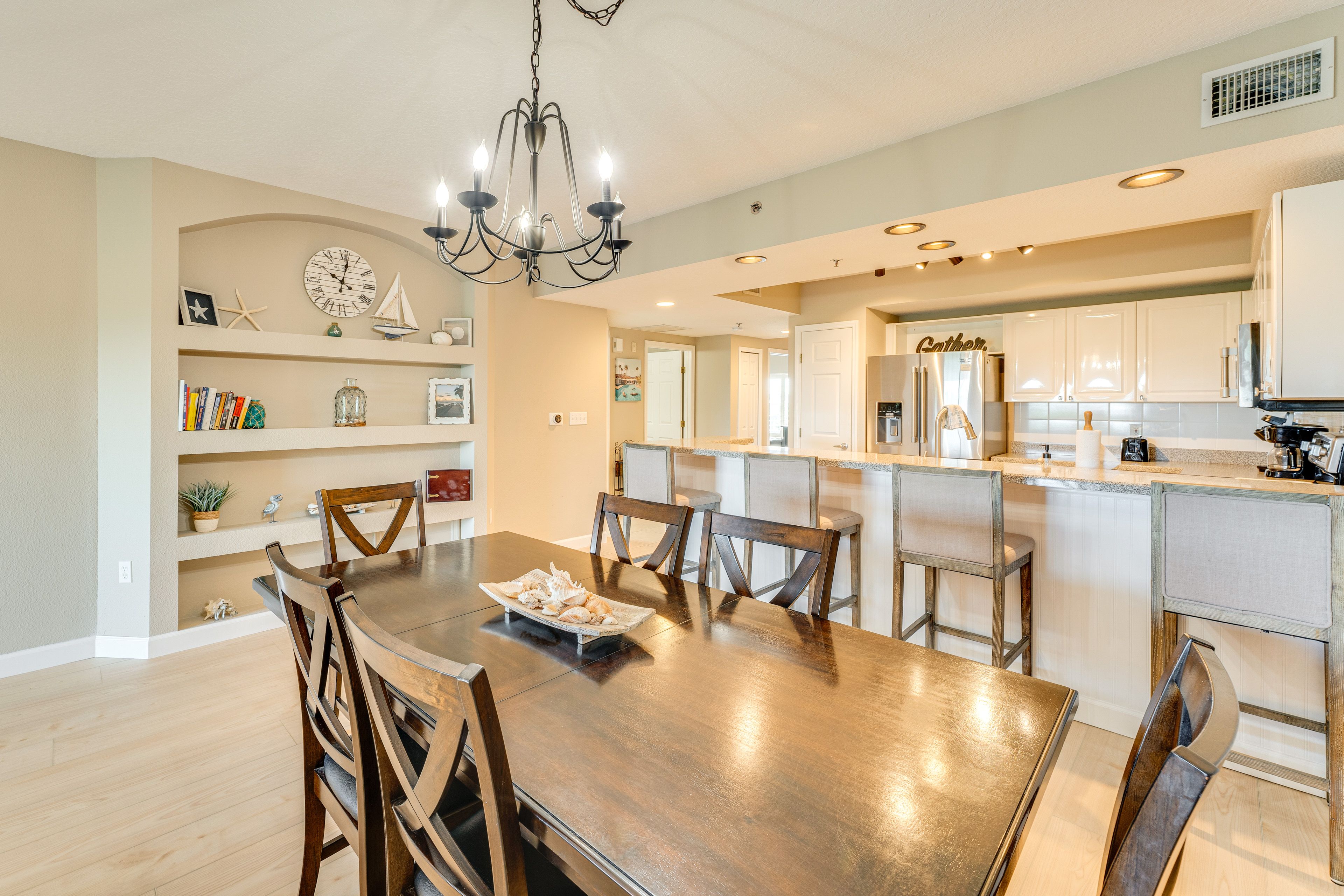 Dining Room | Open Floor Plan | 2nd-Floor Unit