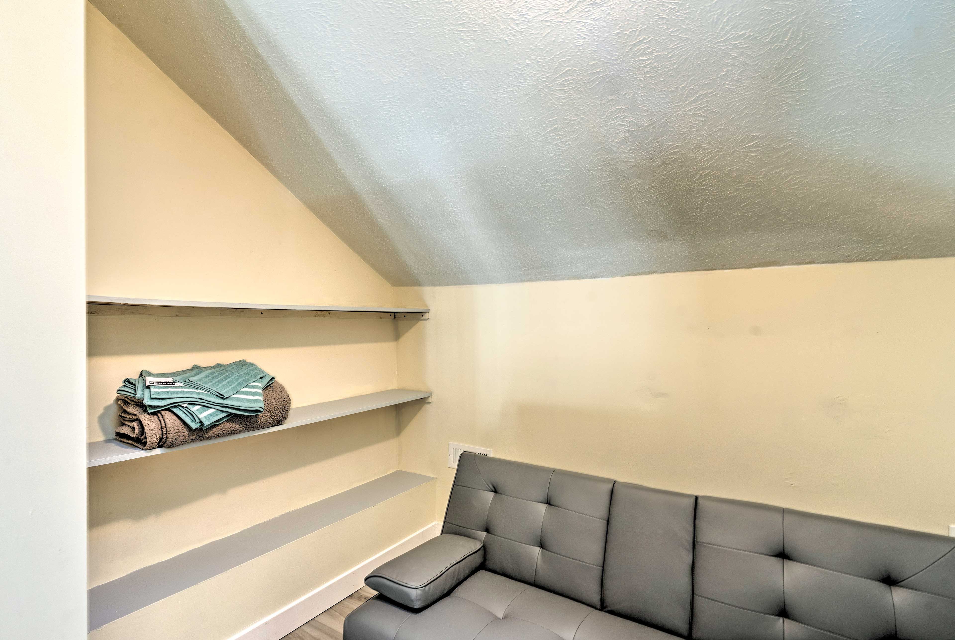 Loft | Futon | 2nd Floor | Staircase Required to Access