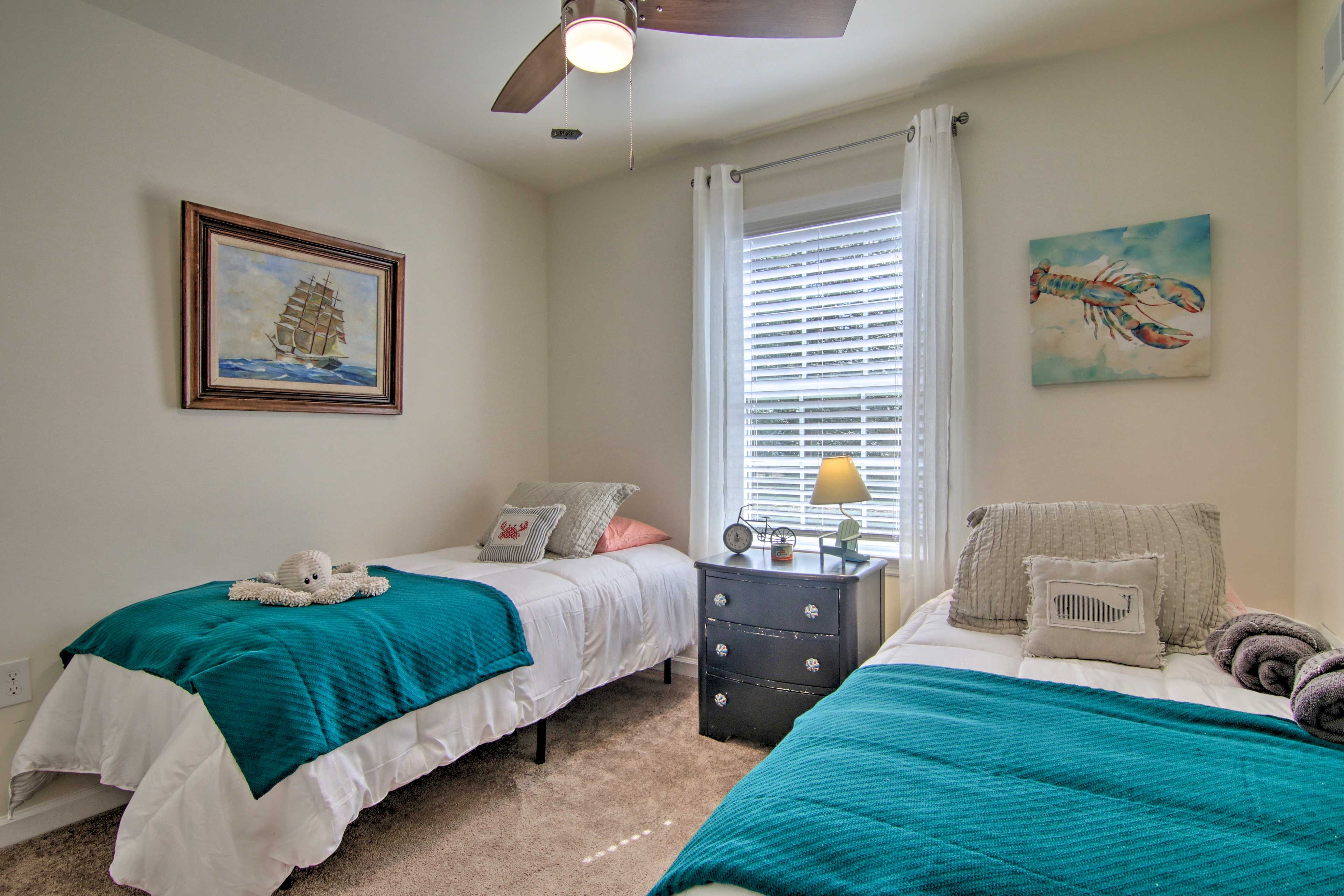 Bedroom 3 | 2 Twin Beds