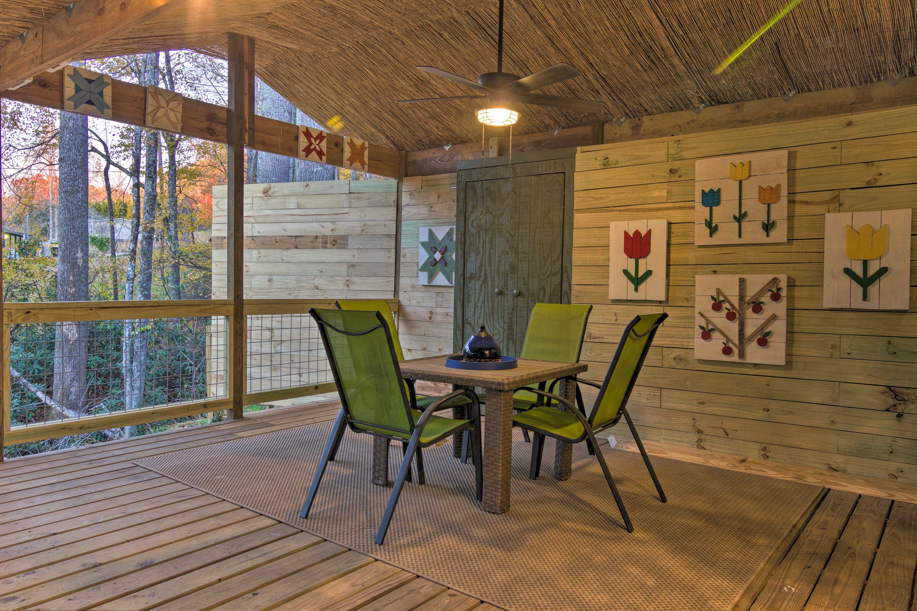Covered Deck