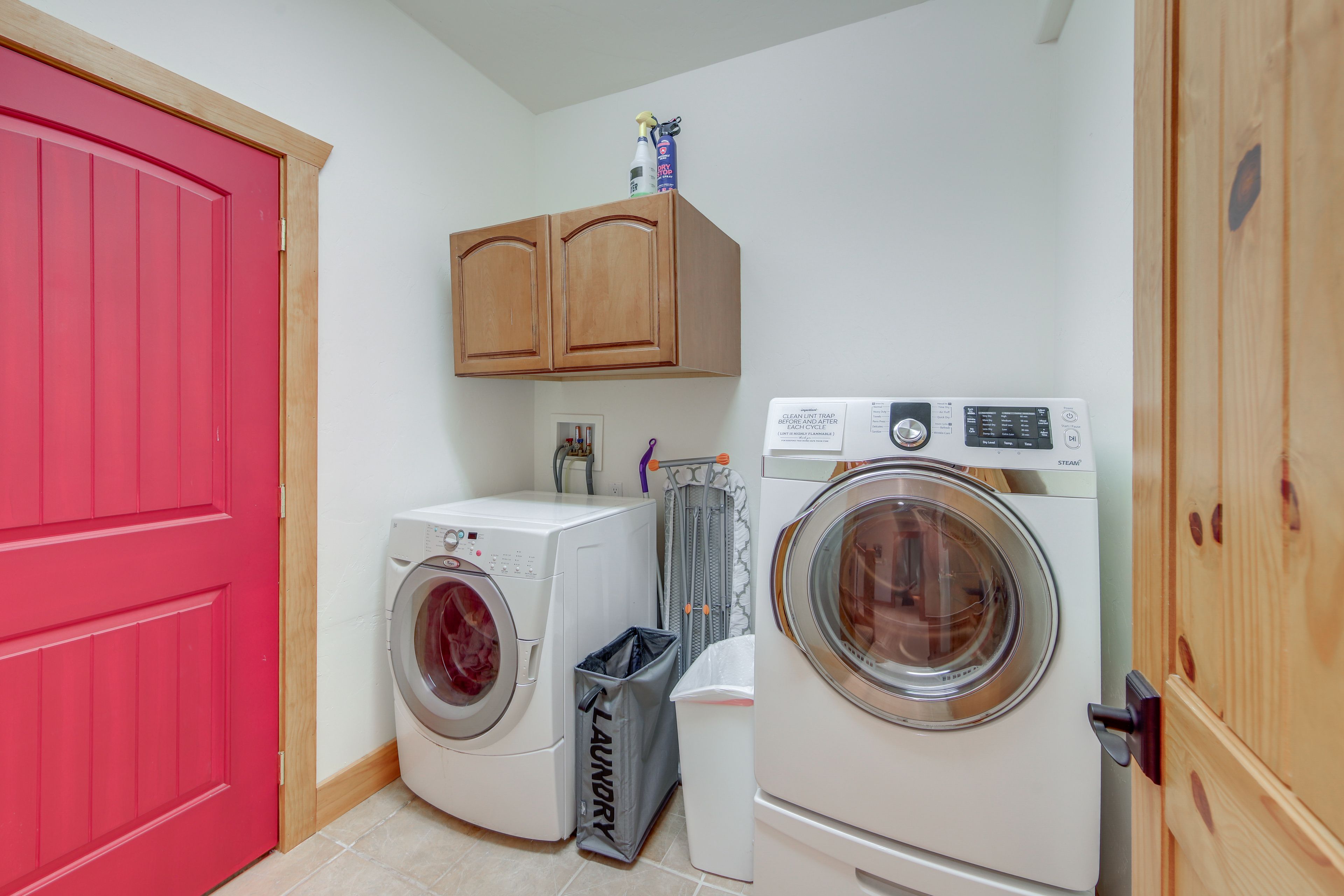 In-Unit Laundry | Lower Level | Laundry Detergent | Iron/Ironing Board